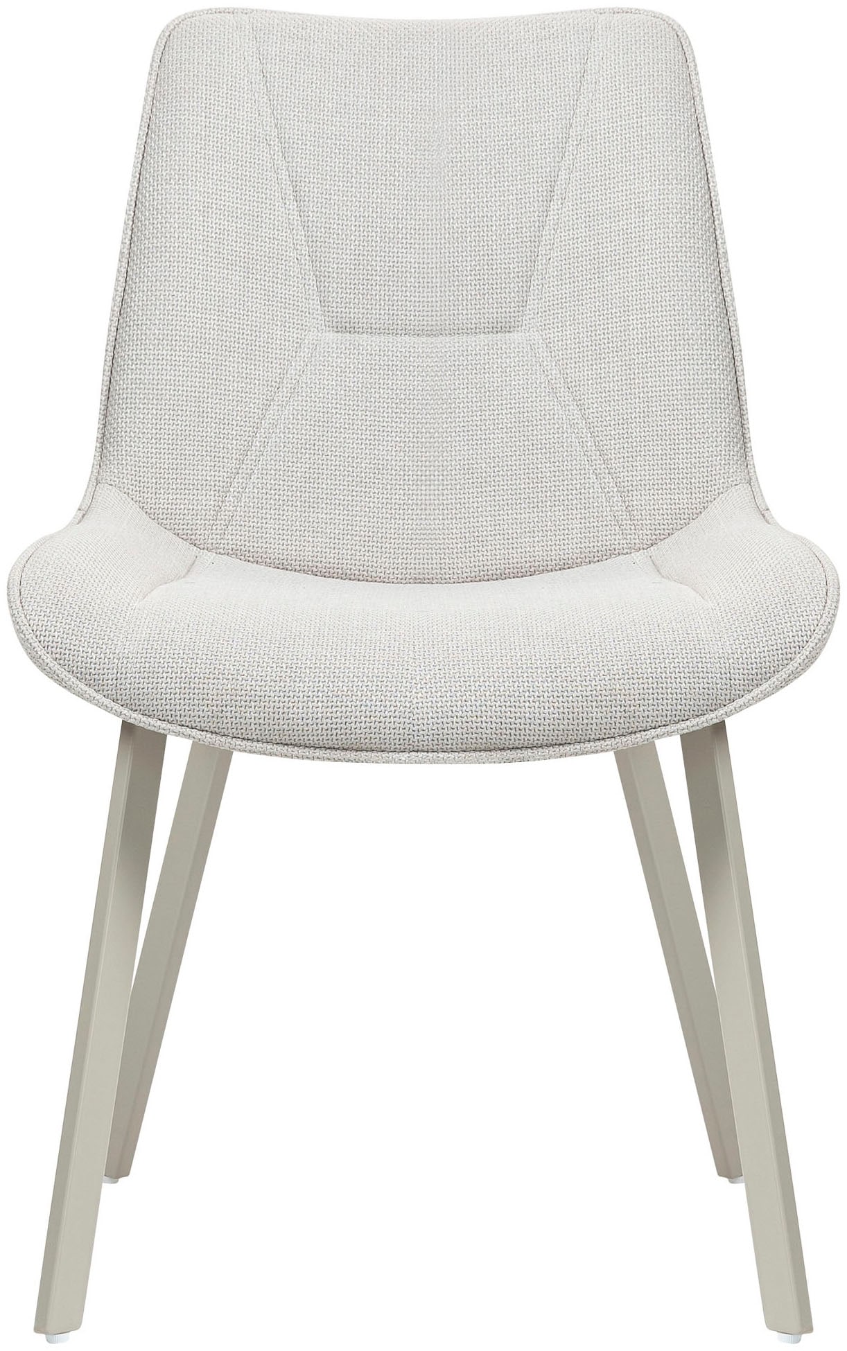 Duo Collection Essgruppe »Pina und Mila« Set, 5 Stk. tlg. Ø 120 cm, massives Metallgestell, Trendfarbe Kaschmir