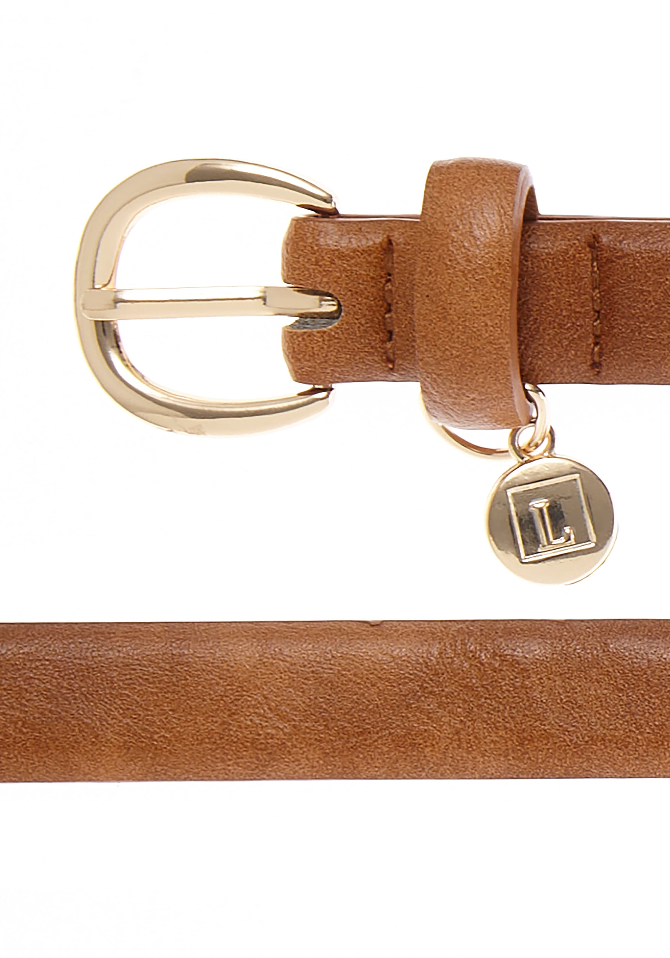 LASCANA Hüftgürtel »Hosengürtel, Anzuggürtel, Gürtel, Jeansgürtel« mit kleinem Anhänger für Hosen & Kleider