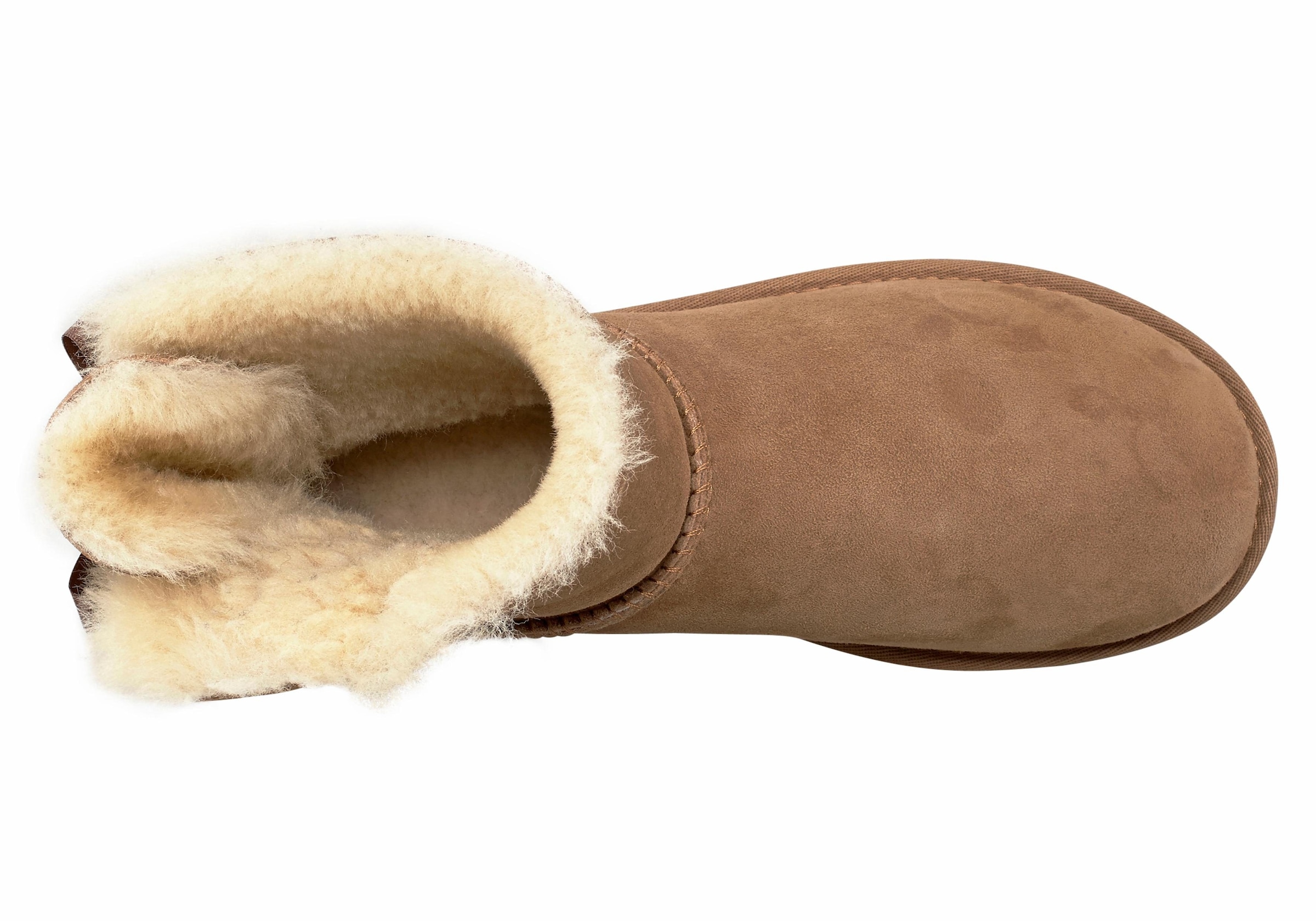 UGG Schlupfboots »Mini Bailey Bow 2«, Schlupfboots, Winterstiefel, Snowboots mit dekorativer Schleife