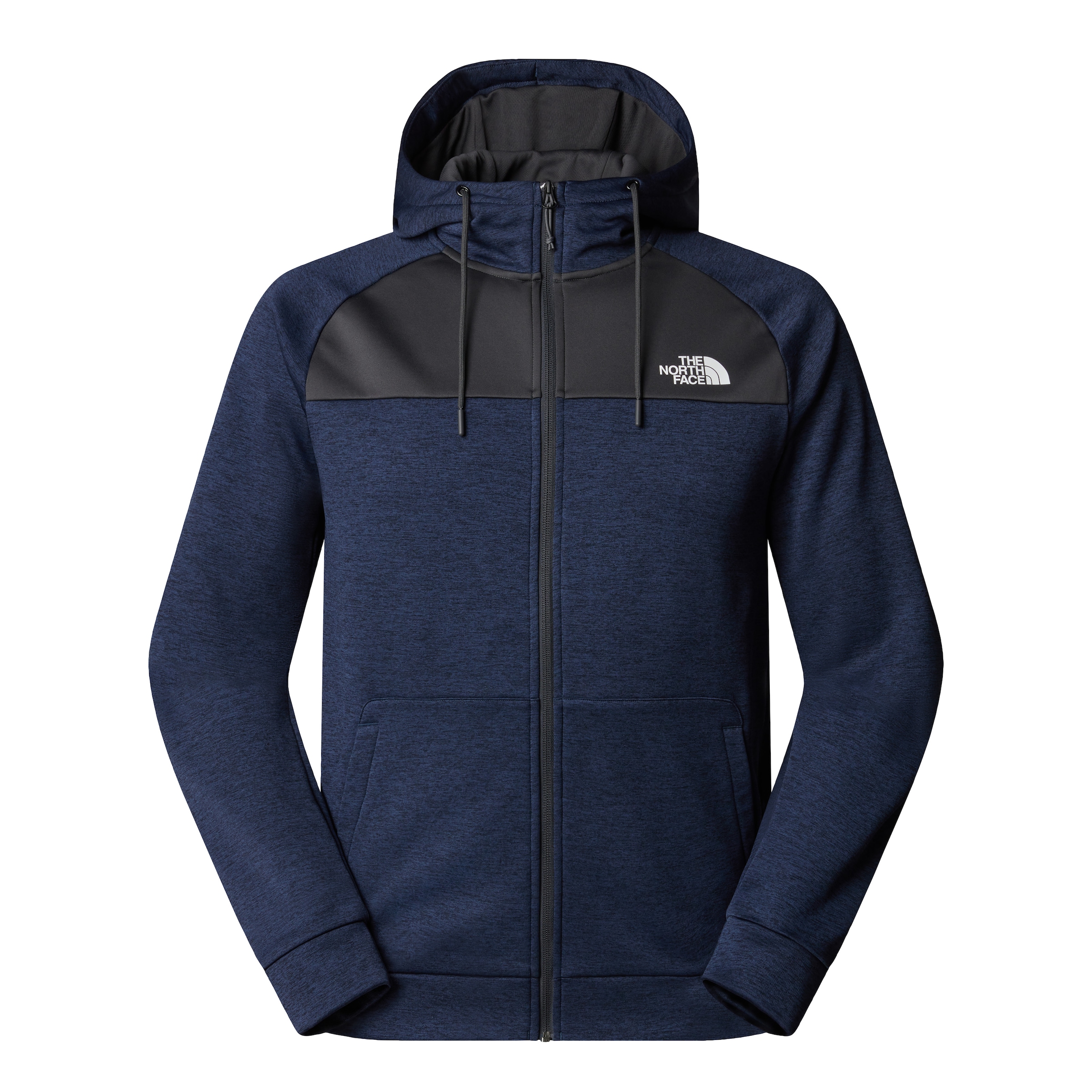 The North Face Fleecejacke »Reaxion Fleece Kapuzenpulli mit durchgehendem RV für Herren«, (1 St.), Übergangsjacke