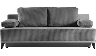 WERK2 Schlafsofa »Rosso«, 2-Sitzer Sofa und Schlafcouch mit Federkern & Bettkasten kaufen