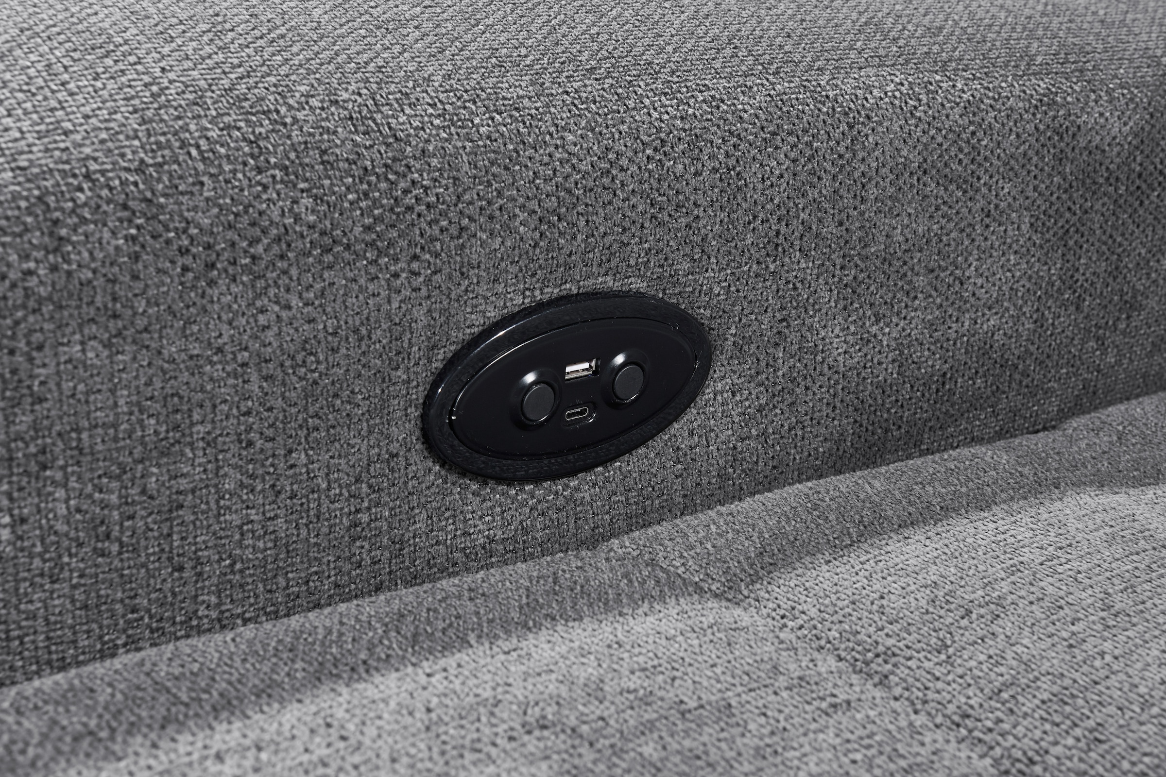 ED EXCITING DESIGN Ecksofa »Rockdale L-Form mit Bettfunktion, Bettkasten«, Kopfteilverstellung, Sitztiefenverstellung & USB-Port