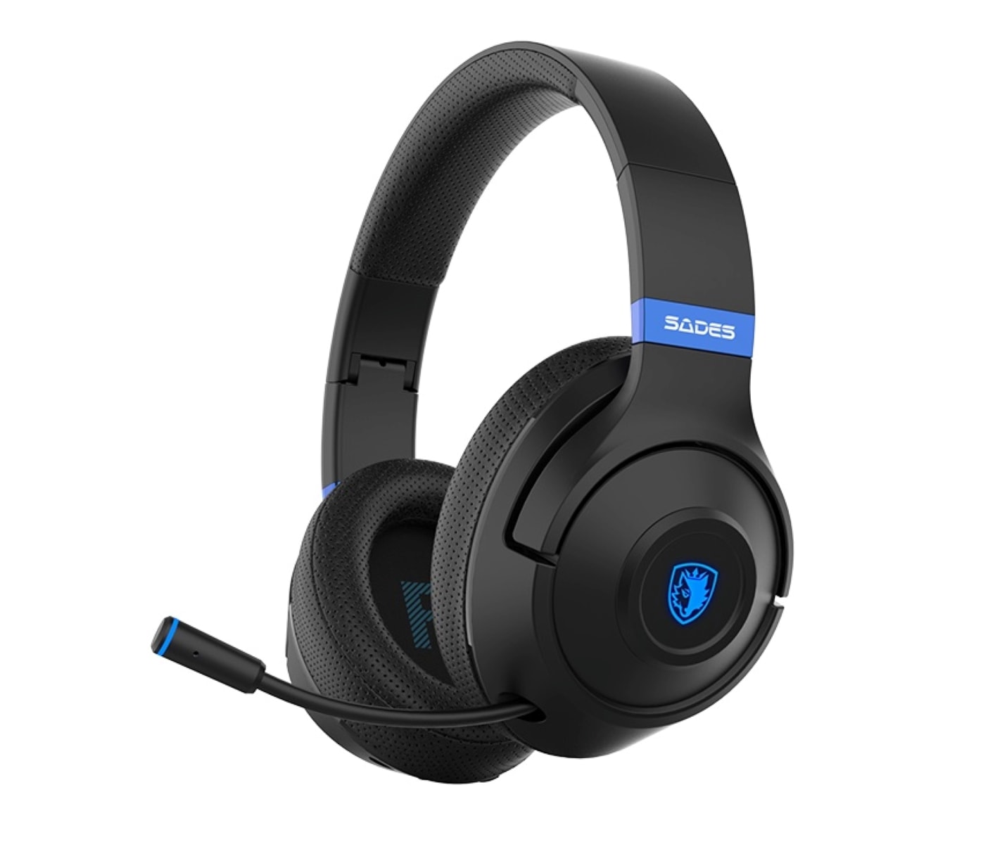 Sades Gaming-Headset »Whisper SA-205«, kabellos, Stereo, Over Ear, Bluetooth 5.3, 3,5 mm