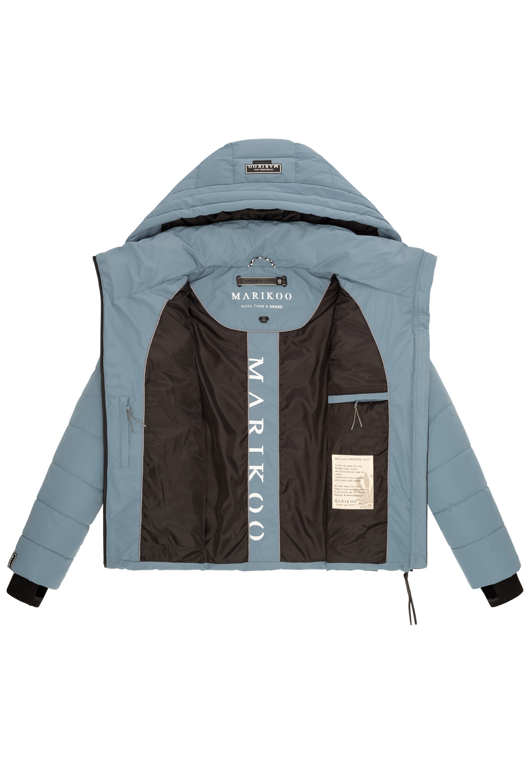 Marikoo Winterjacke »Marikoo Samuiaa Damen Steppjacke B986«