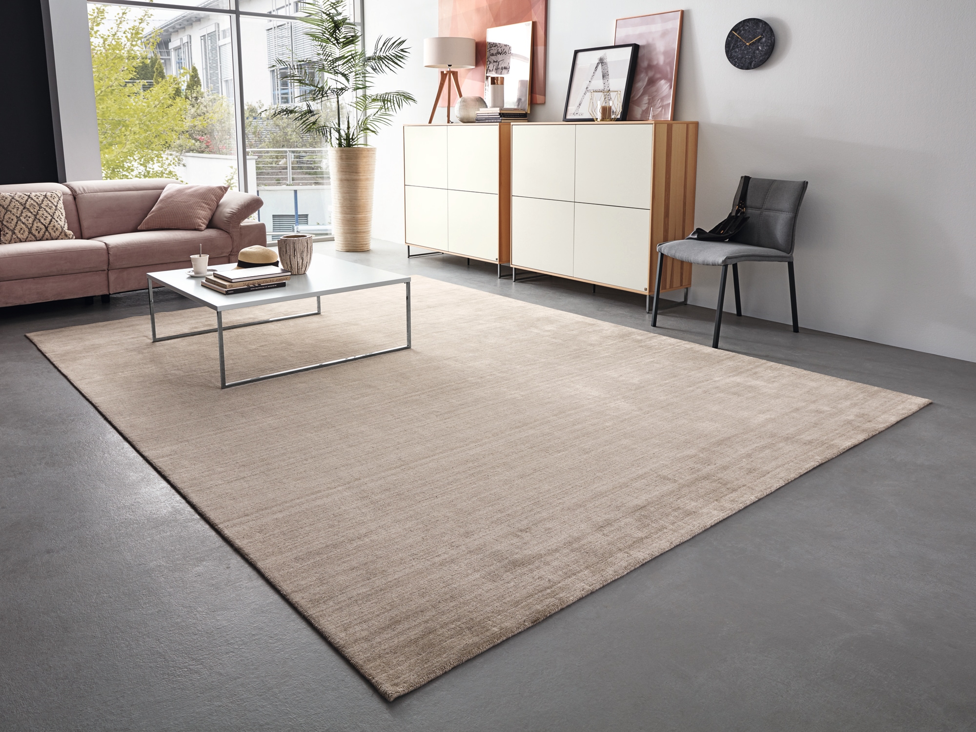 Musterring Teppich »MALIBU«, rechteckig, 8 mm Höhe, exlcusive MUSTERRING DELUXE COLLECTION hochwertige Bambus Viskose
