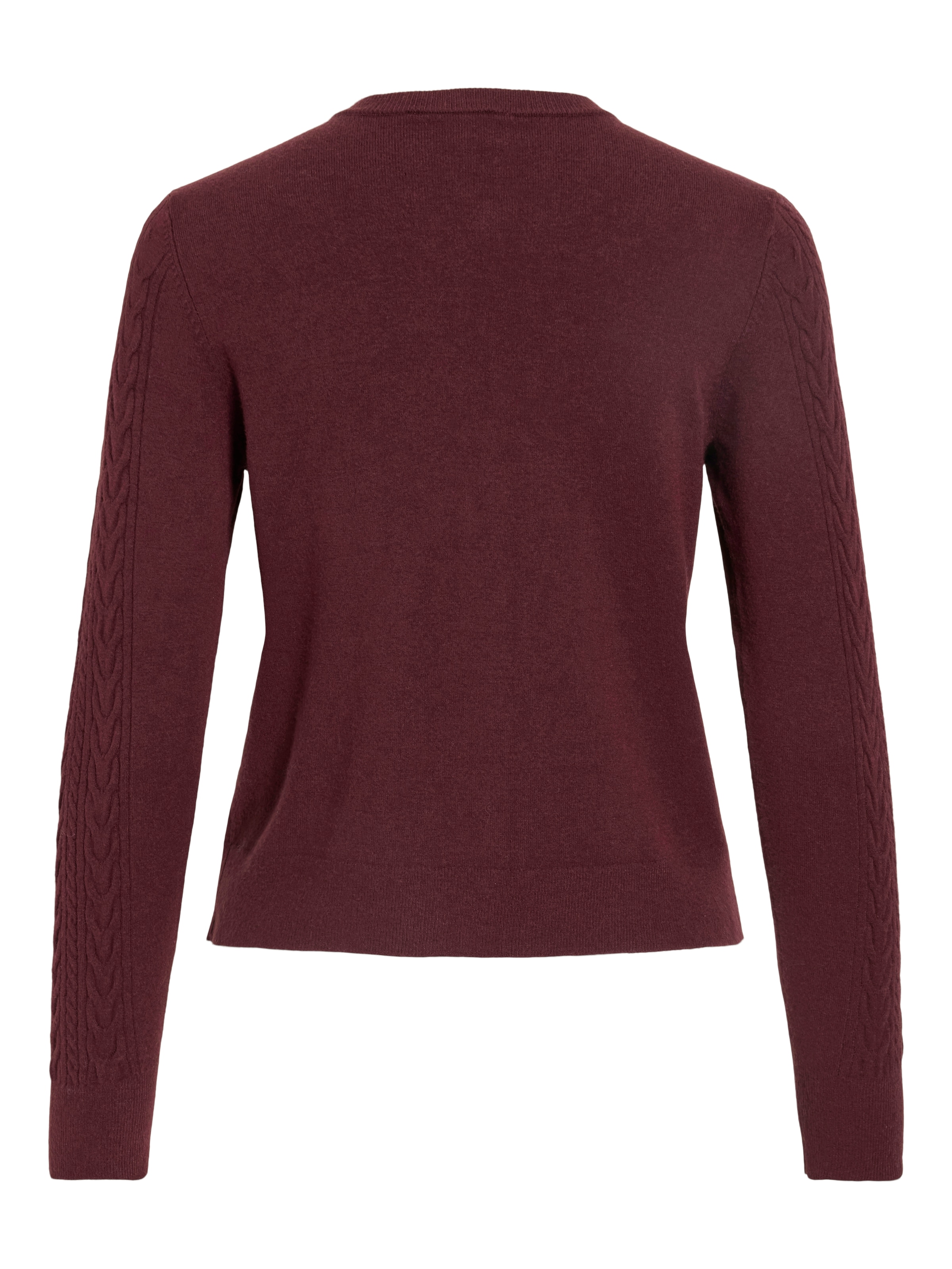 Vila Strickjacke »VIKERRY CABLE L/S KNIT CARDIGAN-NOOS« Materialmix, normal geschnitten