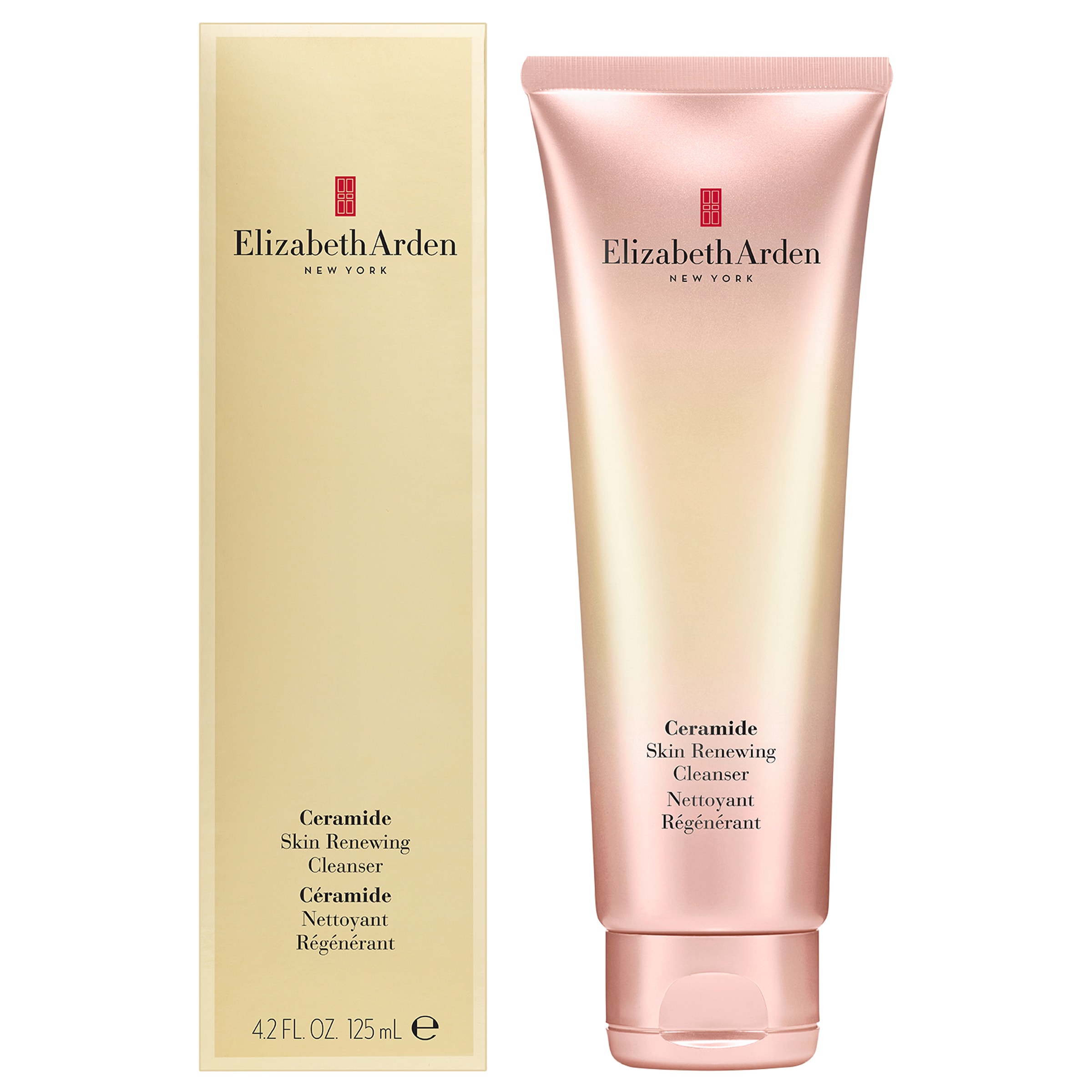 Elizabeth Arden Gesichts-Reinigungscreme »CERAMIDE SKIN RENEWING CLEANSER« für alle Hauttypen, mit Ceramid-Komplex, Gel-zu-Schaum-Textur