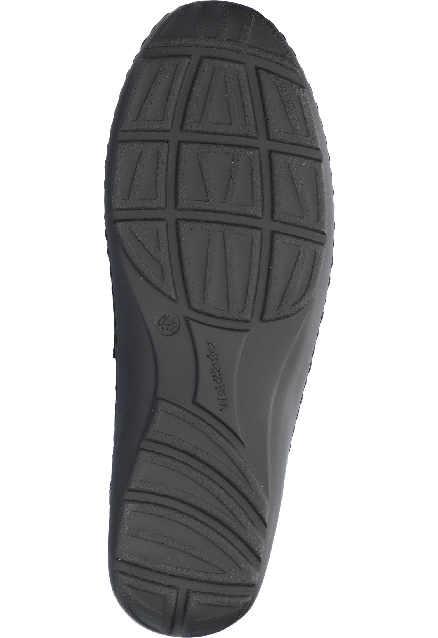 Waldläufer Klettschuh »Henni«  Lackschuh, Komfortschuh, Leo-Optik, Bequemweite H (=sehr weit)