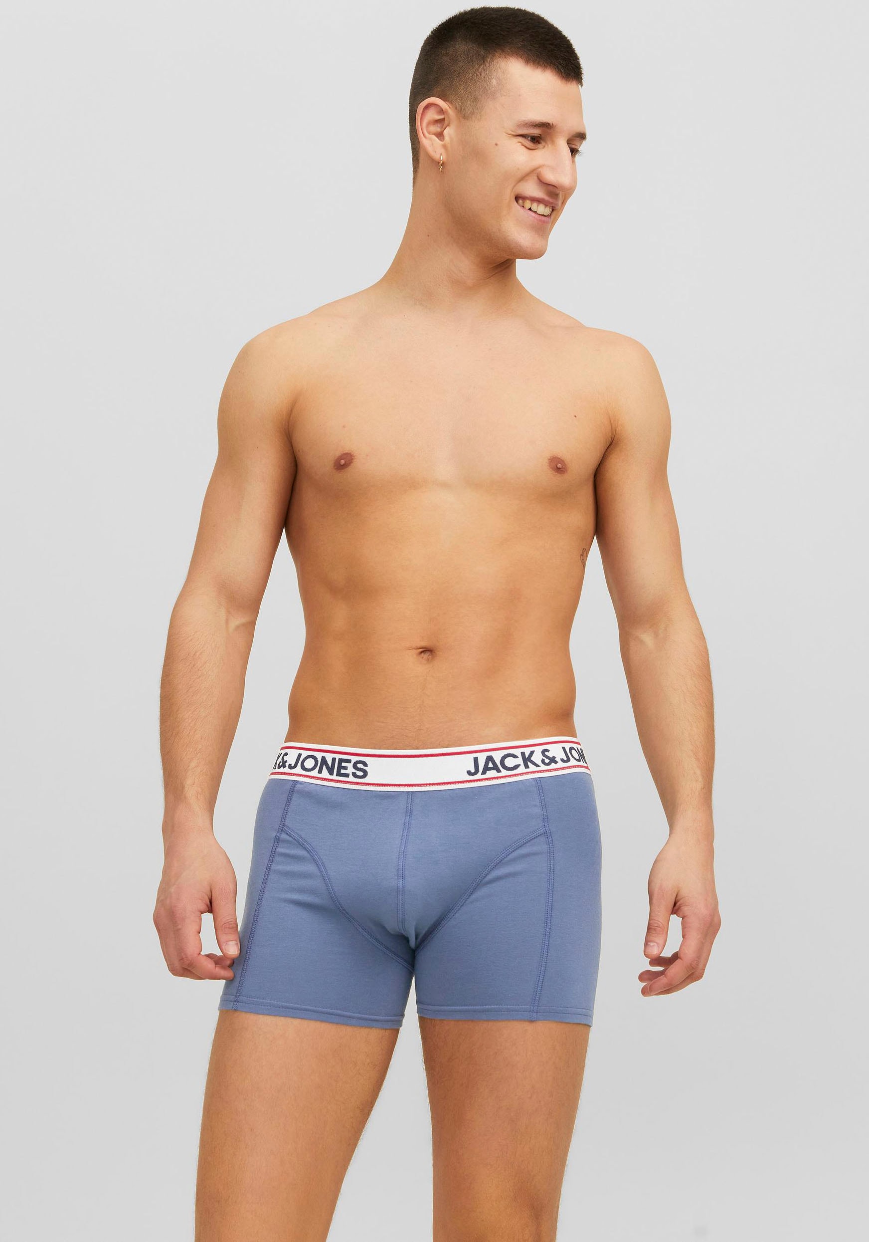 Jack & Jones Trunk »JACJAKE TRUNKS 3 PACK NOOS«, (Packung, 3 St.)