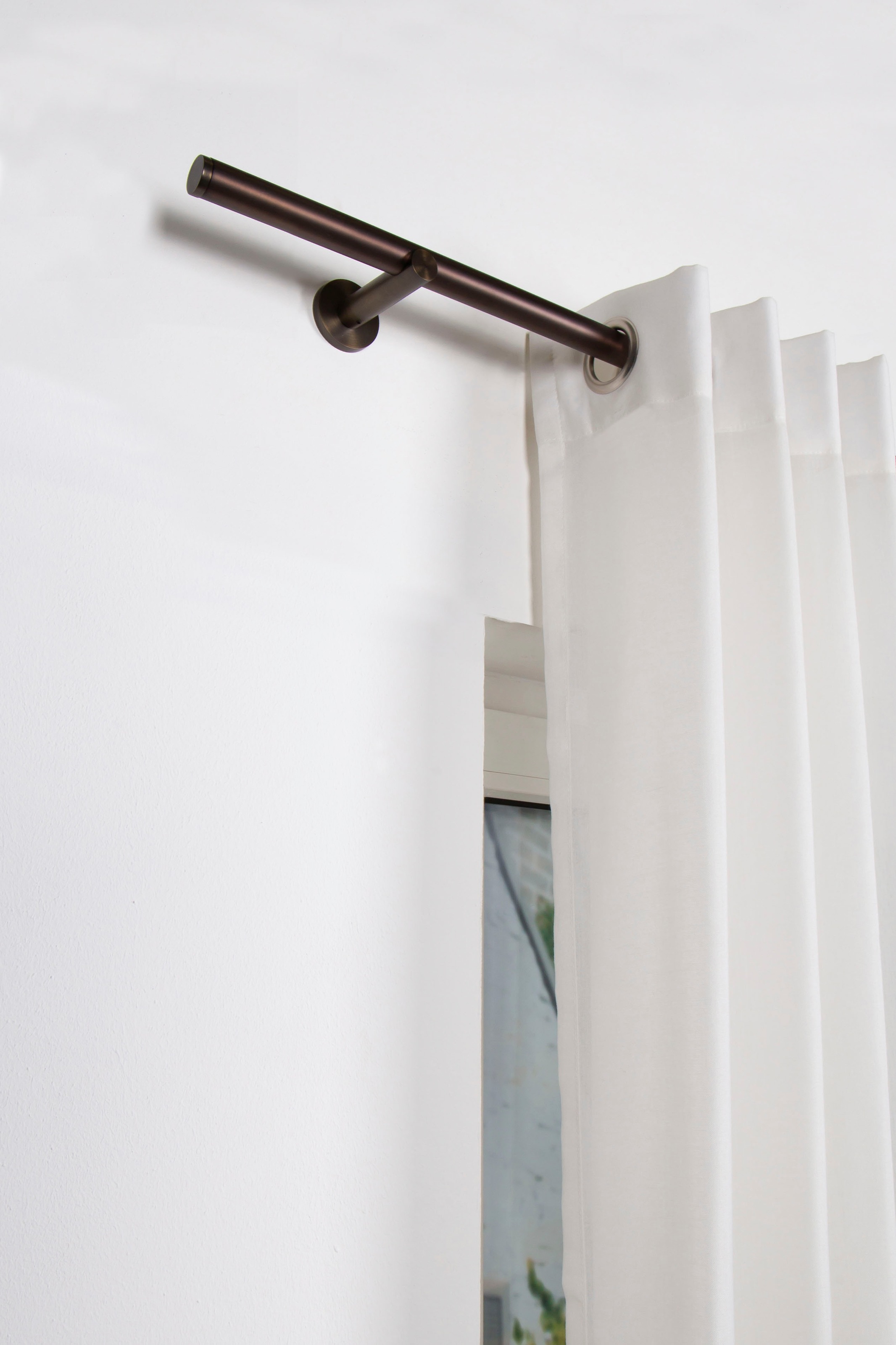 mydeco Gardinenstange »Match-Function«, 1 läufig-läufig, Fixmaß