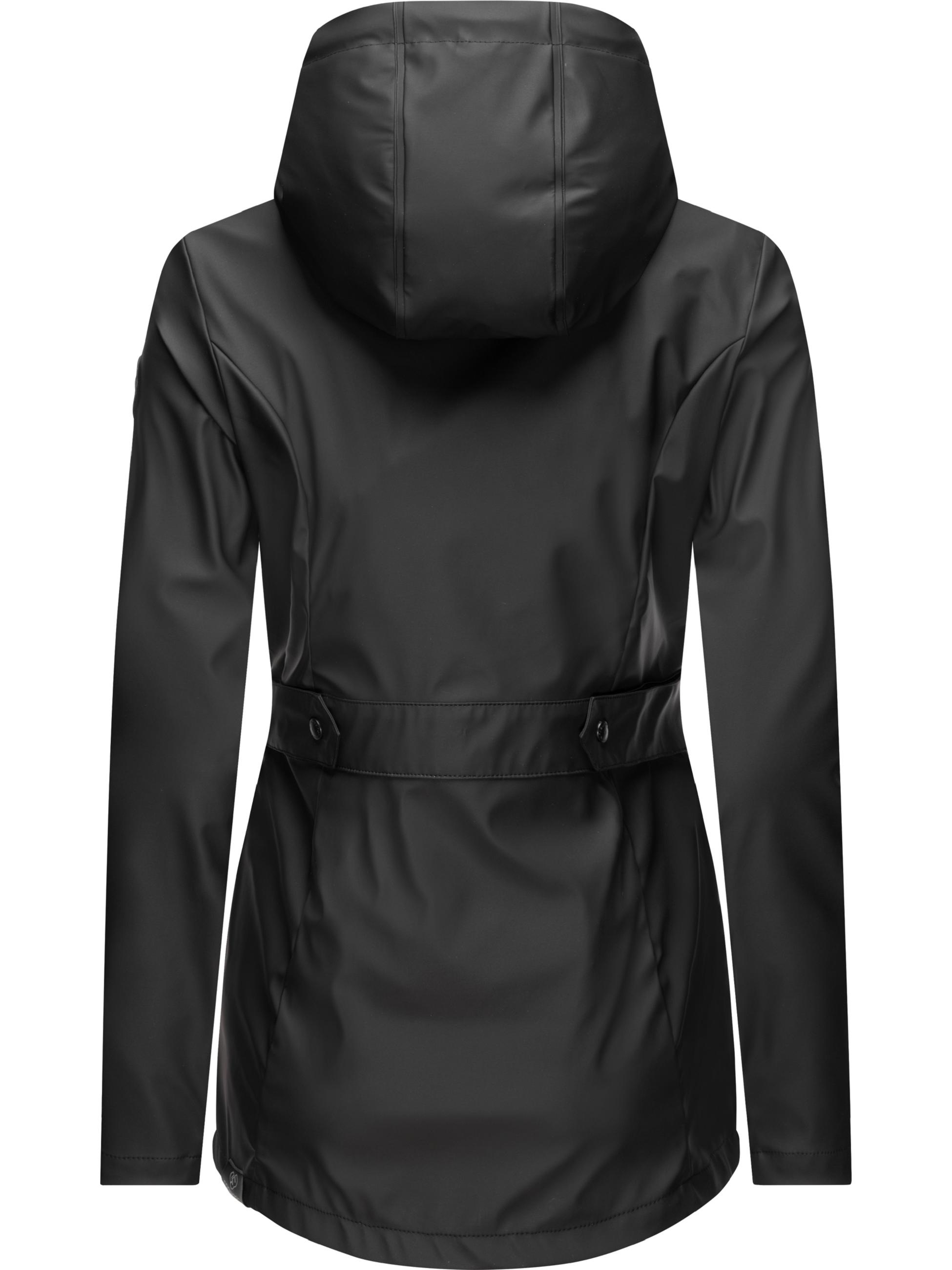 Ragwear Regenjacke »Regenjacke YM-Marge«, mit Kapuze, stylische Übergangsjacke mit großer Kapuze