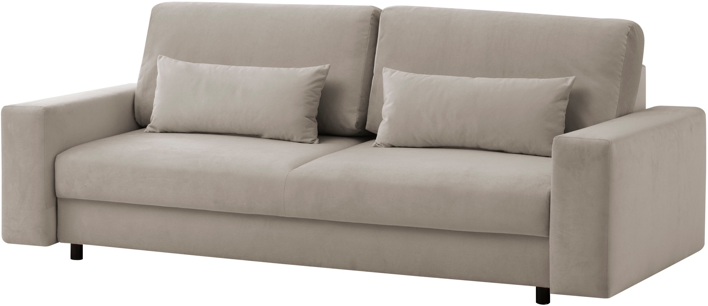 LeGer Home by Lena Gercke Schlafsofa »Imoga, Polster mit Schlaffunktion, 3-Sitzer Sofa, Couch mit Bettkasten«, in modernen Farben und Stoffen, Bettfunktion, Liegefläche: 200x150 cm