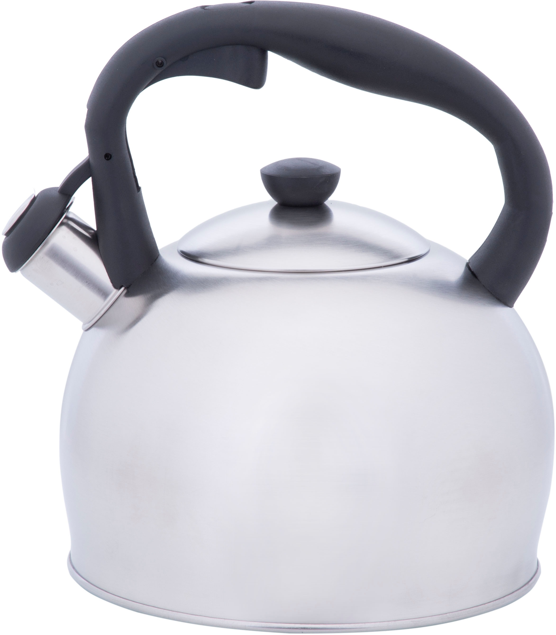 RESTO Kitchenware Wasserkessel »Perseus, Flötenkessel 3 l m. wärmespeicherndem Boden im Geschenkkarton« 1 Stk. tlg. Edelstahl