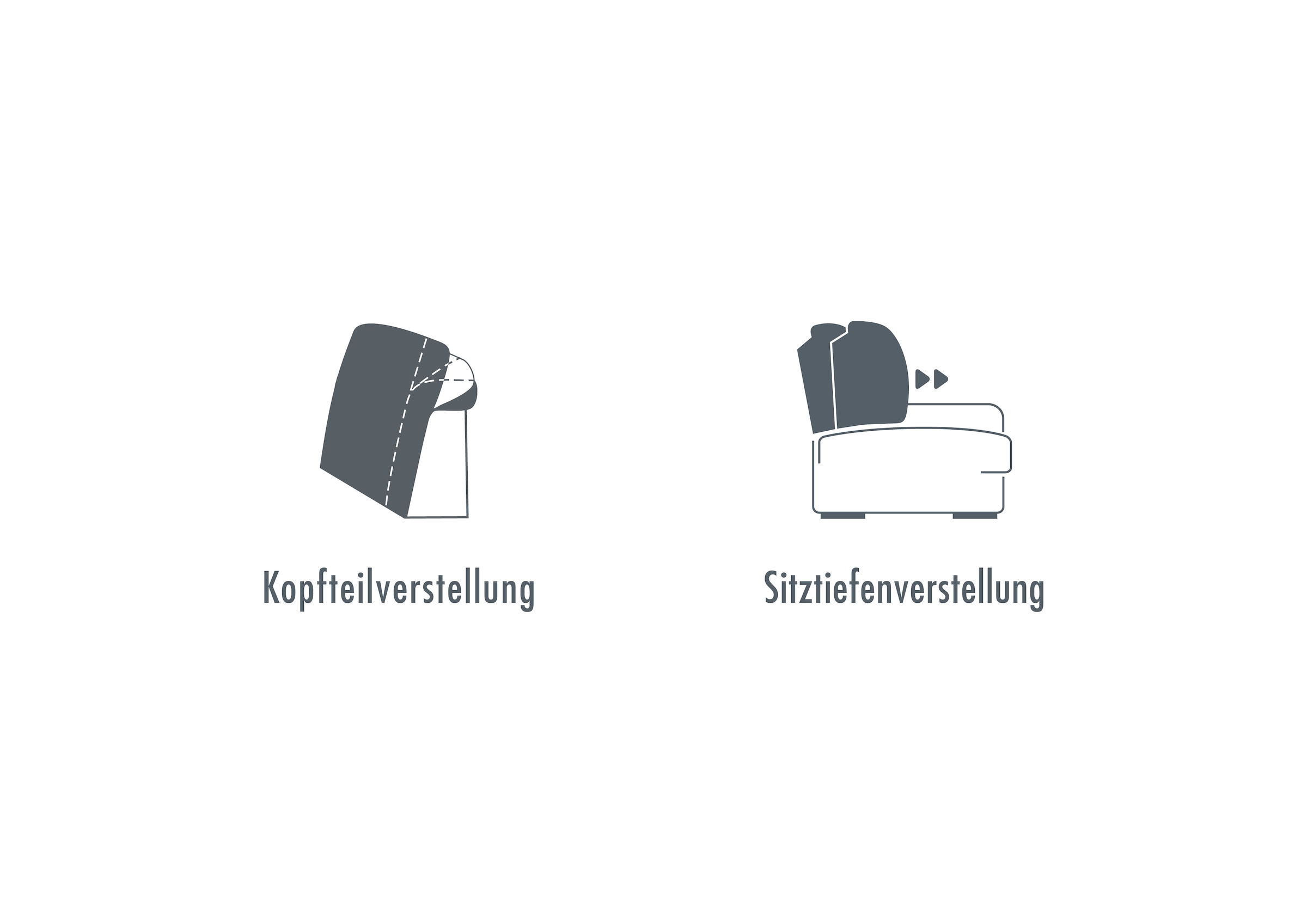 Die PlanBar Ecksofa »MP-IN16012 L-Form, mit Kaltschum-Polsterung«, inkl. Sitztiefenverstellung, wahlweise mit weiteren Funktionen