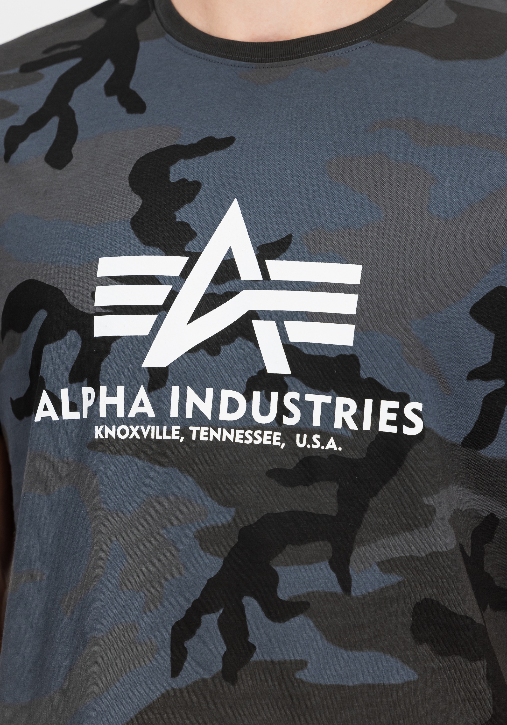 Alpha Industries T-Shirt »Basic T-Shirt BL Camo T-Shirt«
