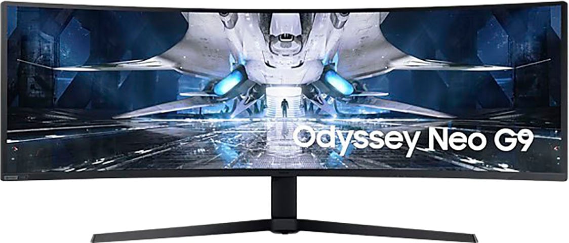 Samsung Curved-Gaming-LED-Monitor »Odyssey Neo G9 S49AG954NP«, 124 cm/49 Zoll, 5120 x 1440 px, DQHD, 1 ms Reaktionszeit, 240 Hz, 1ms (G/G)