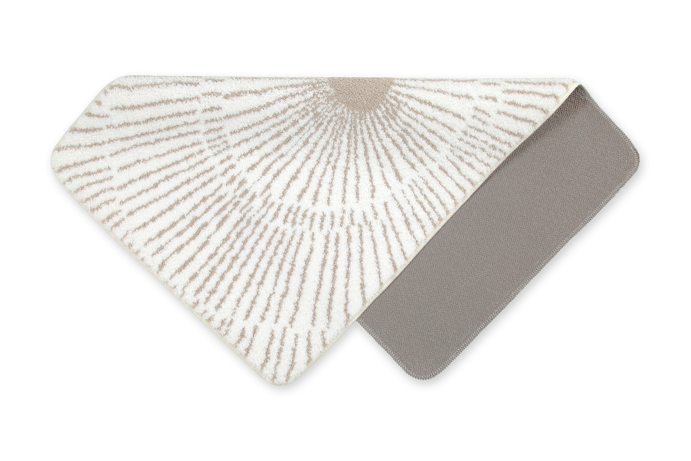 Wecon home Basics Badematte »Jasbeer«, waschbar, rutschfest, strapazierfähig, pflegeleicht mit Linien Design