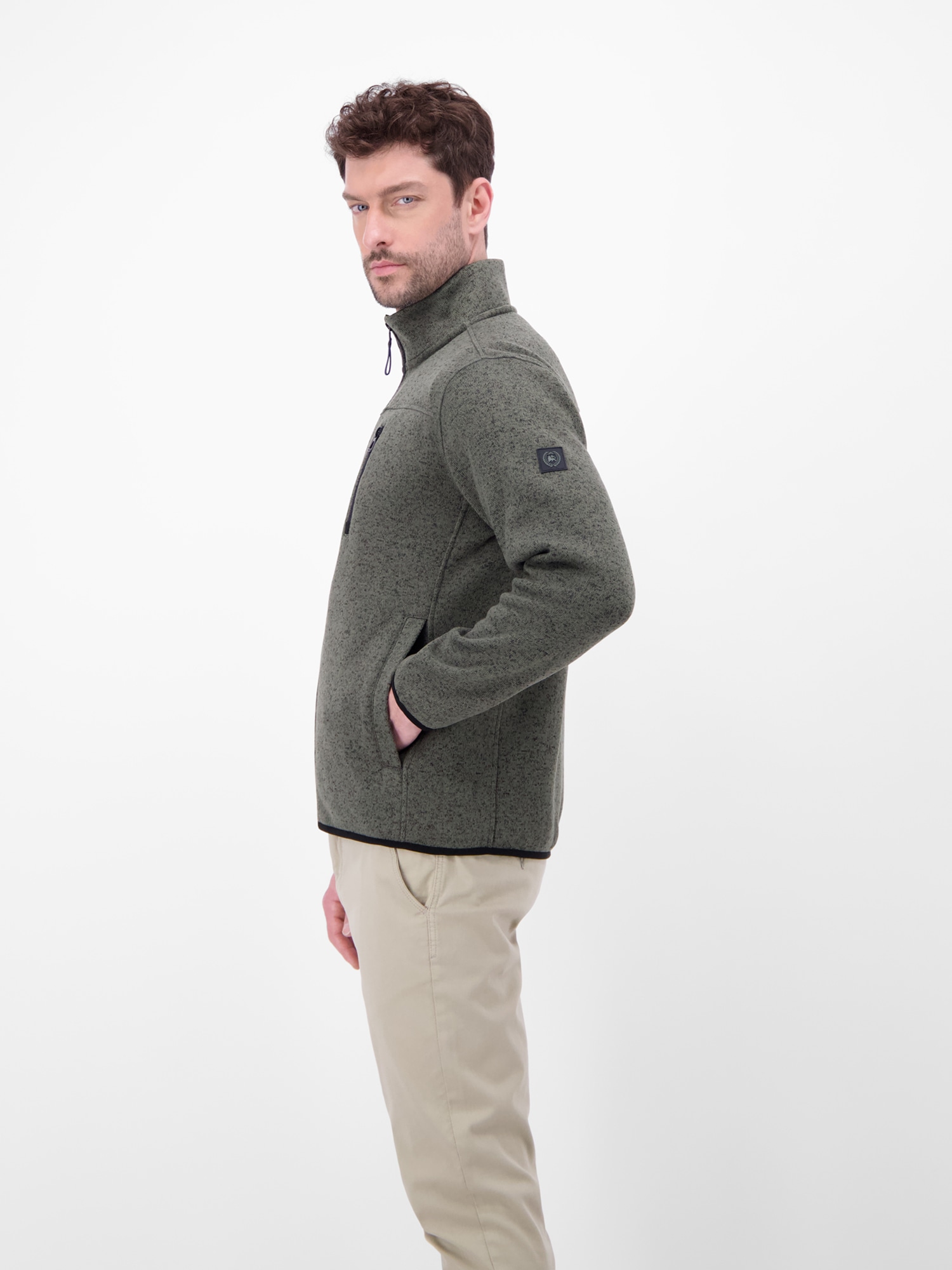 LERROS Sweatjacke »Fleecejacke für Herren - warm, leicht, urban«