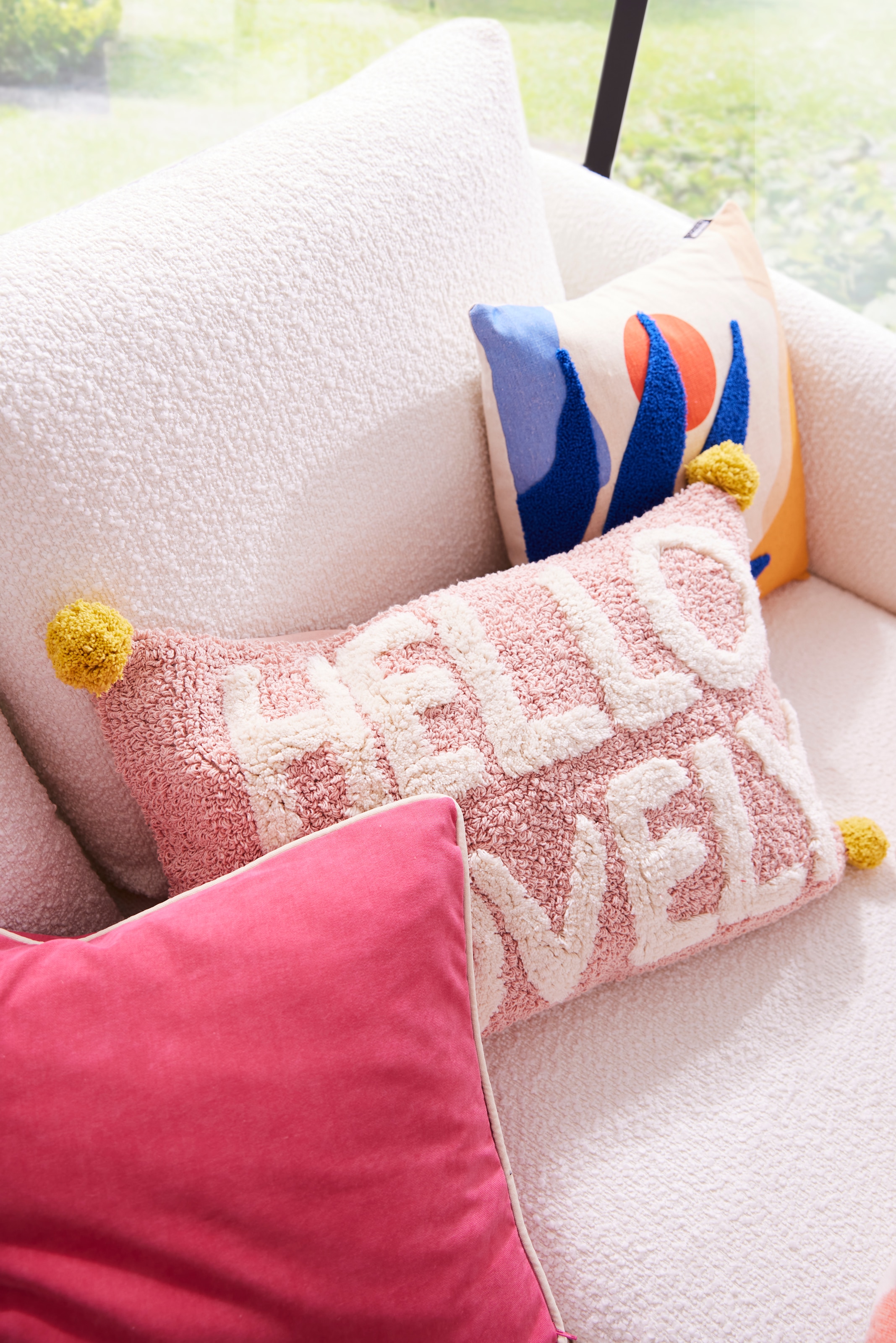 done.® Dekokissen »CUSHION HAPPY HELLO LOVELY«