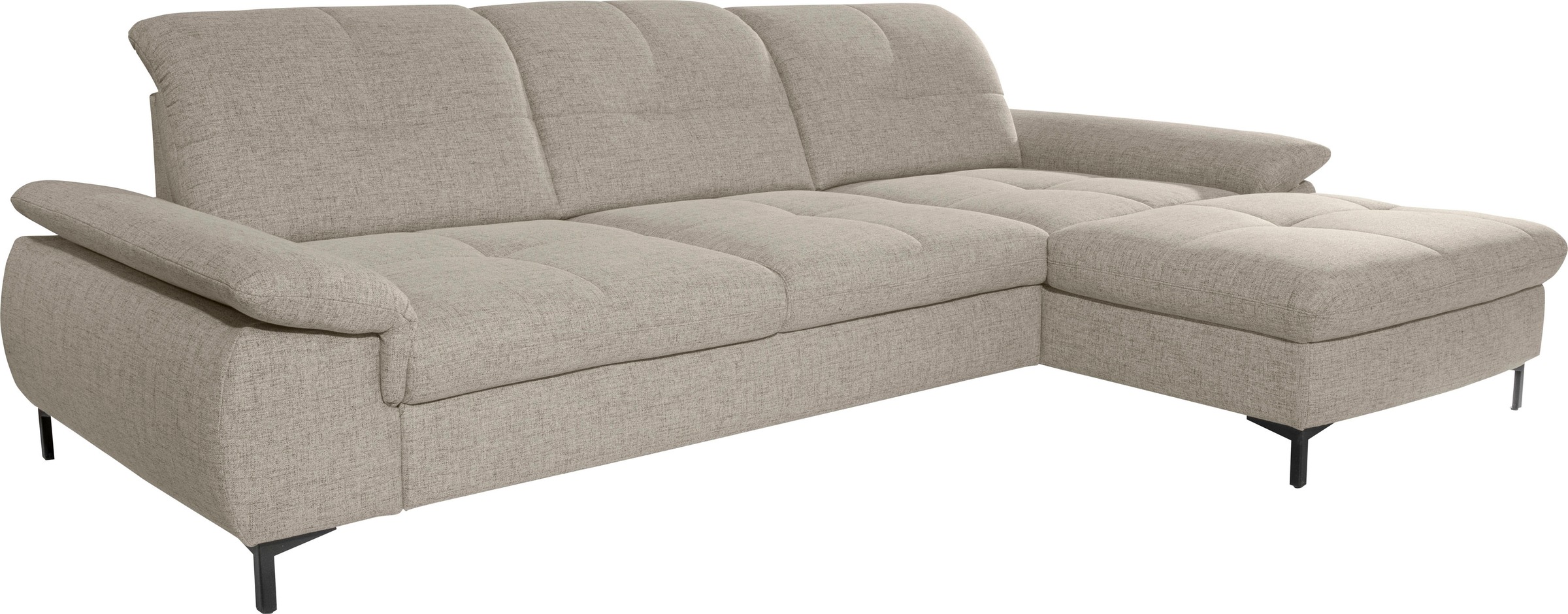 alina Ecksofa »Melina« In 2 Breiten, Wahlweise mit und ohne Bettfunktion