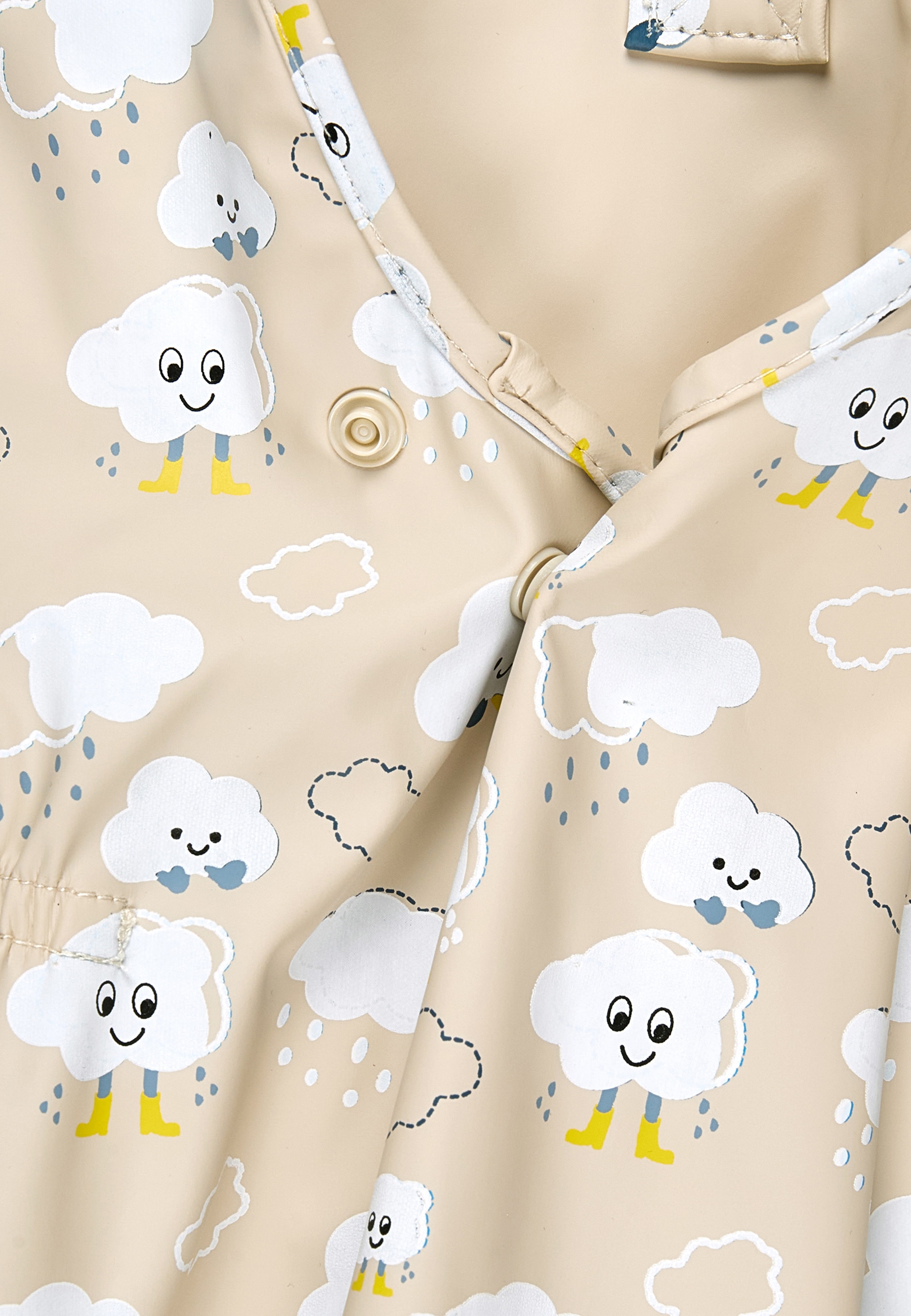 Sterntaler® Regenhose »Farbwechsel Matschhose ungefüttert Wolken«
