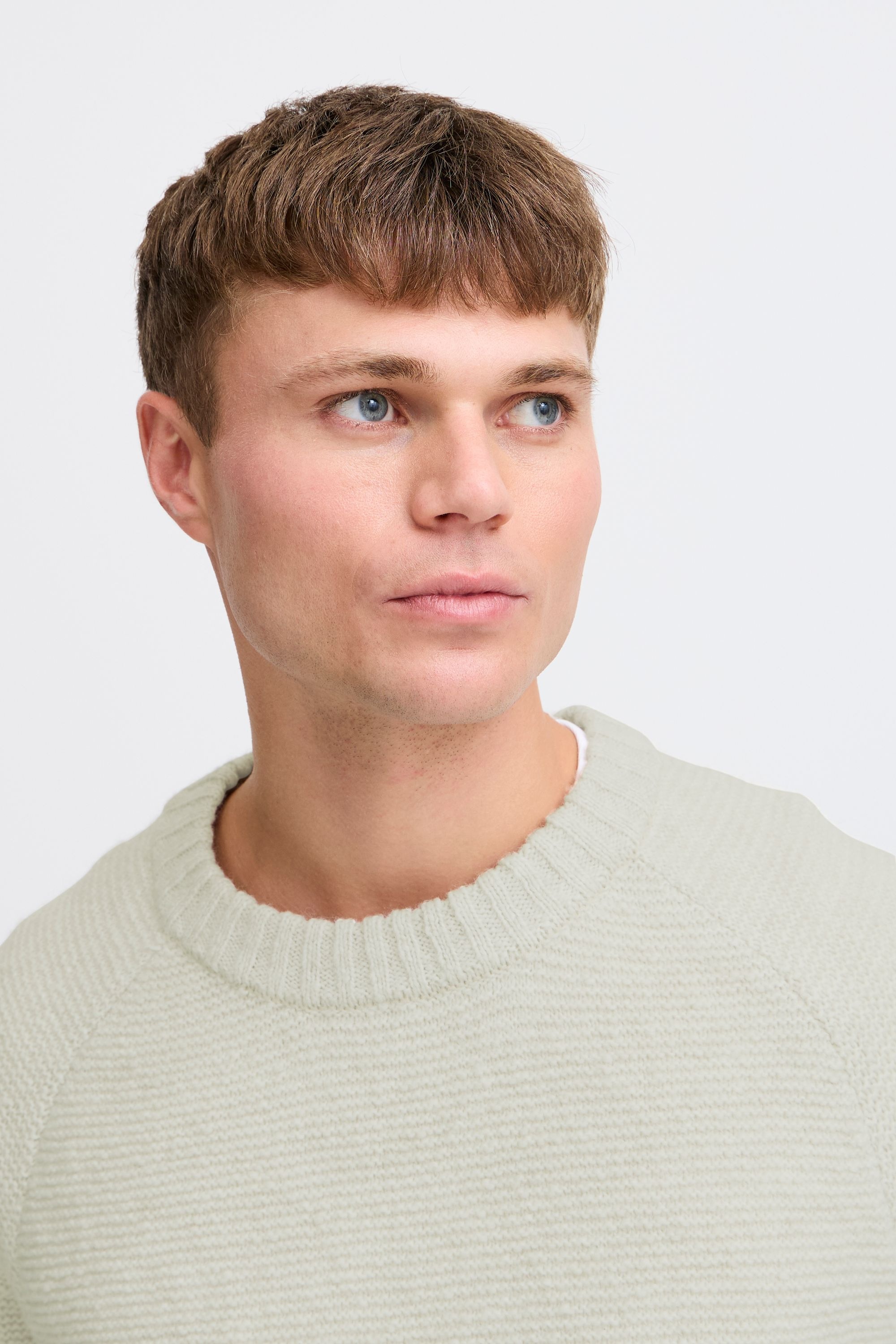 !Solid Strickfleece-Pullover »Strickpullover SDNOHAR«