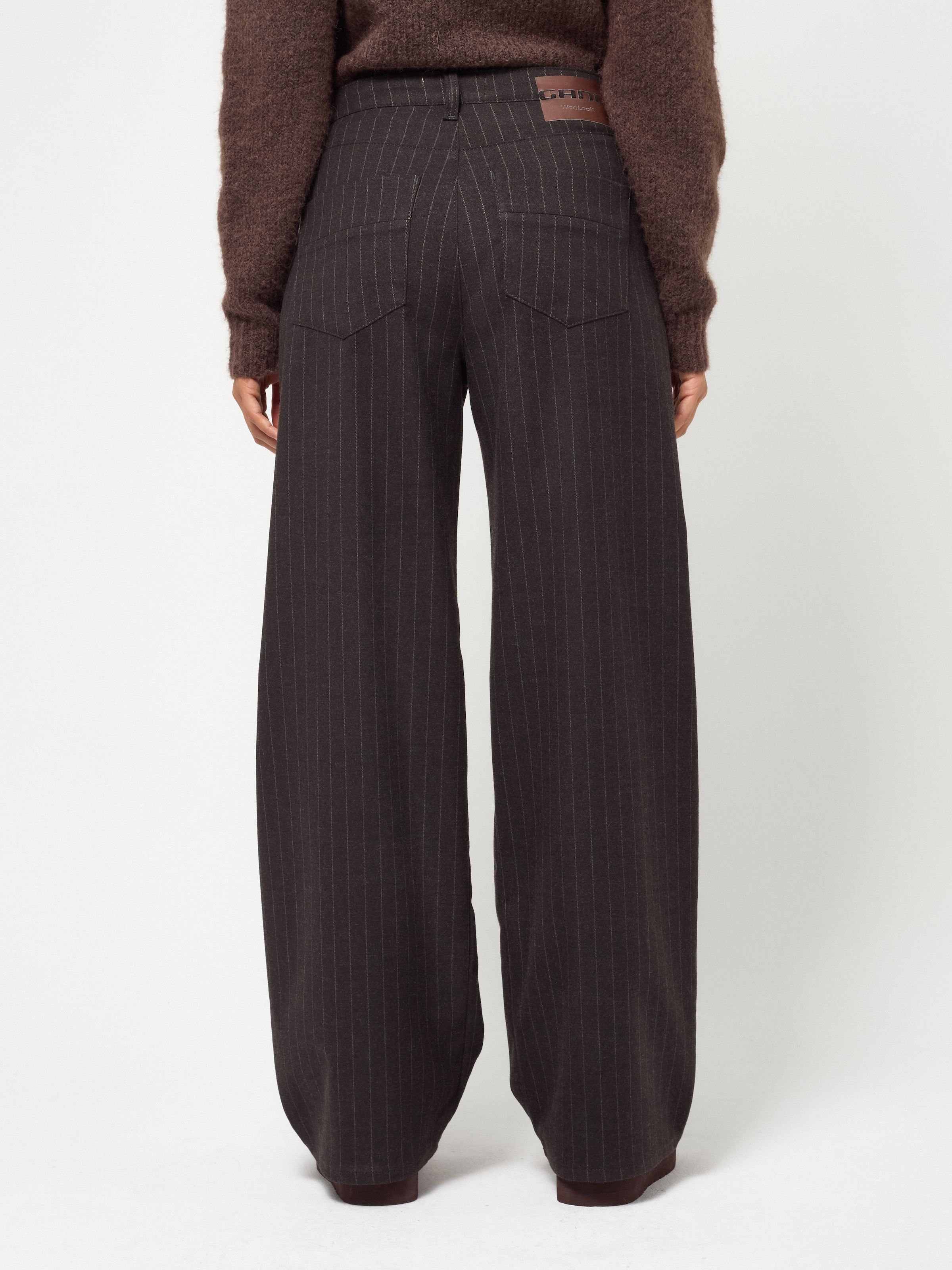 GANG Bundfaltenhose »94SILVIA WIDE«  mit hoher Taille