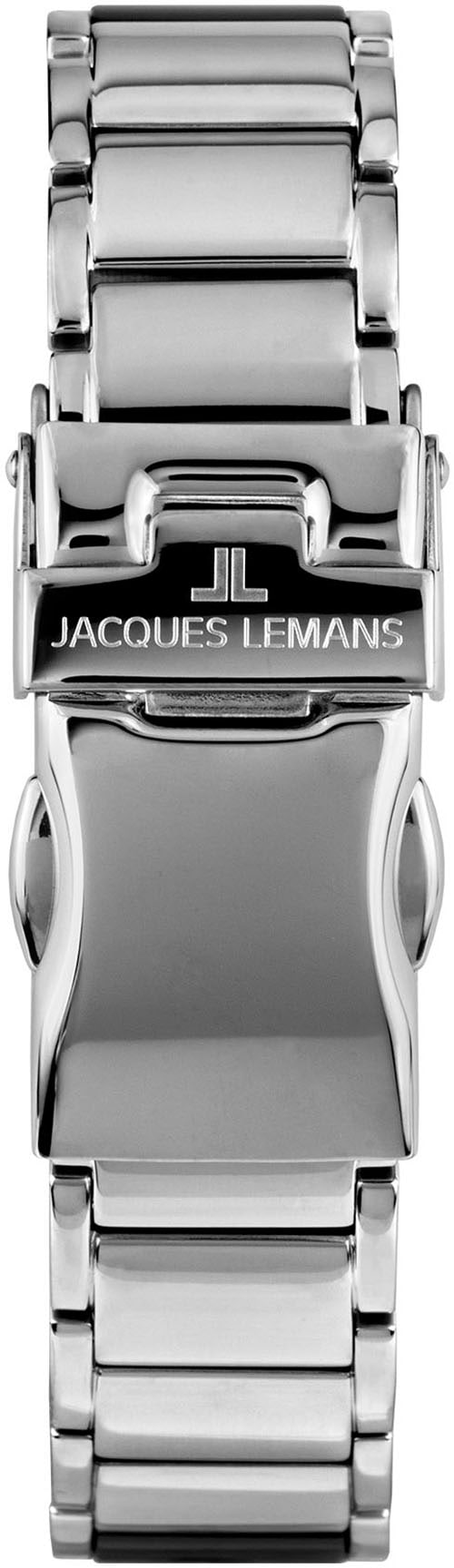Jacques Lemans Keramikuhr »Monaco« Quarzuhr, Armbanduhr, Damenuhr, Herrenuhr, bis 10 bar wasserdicht
