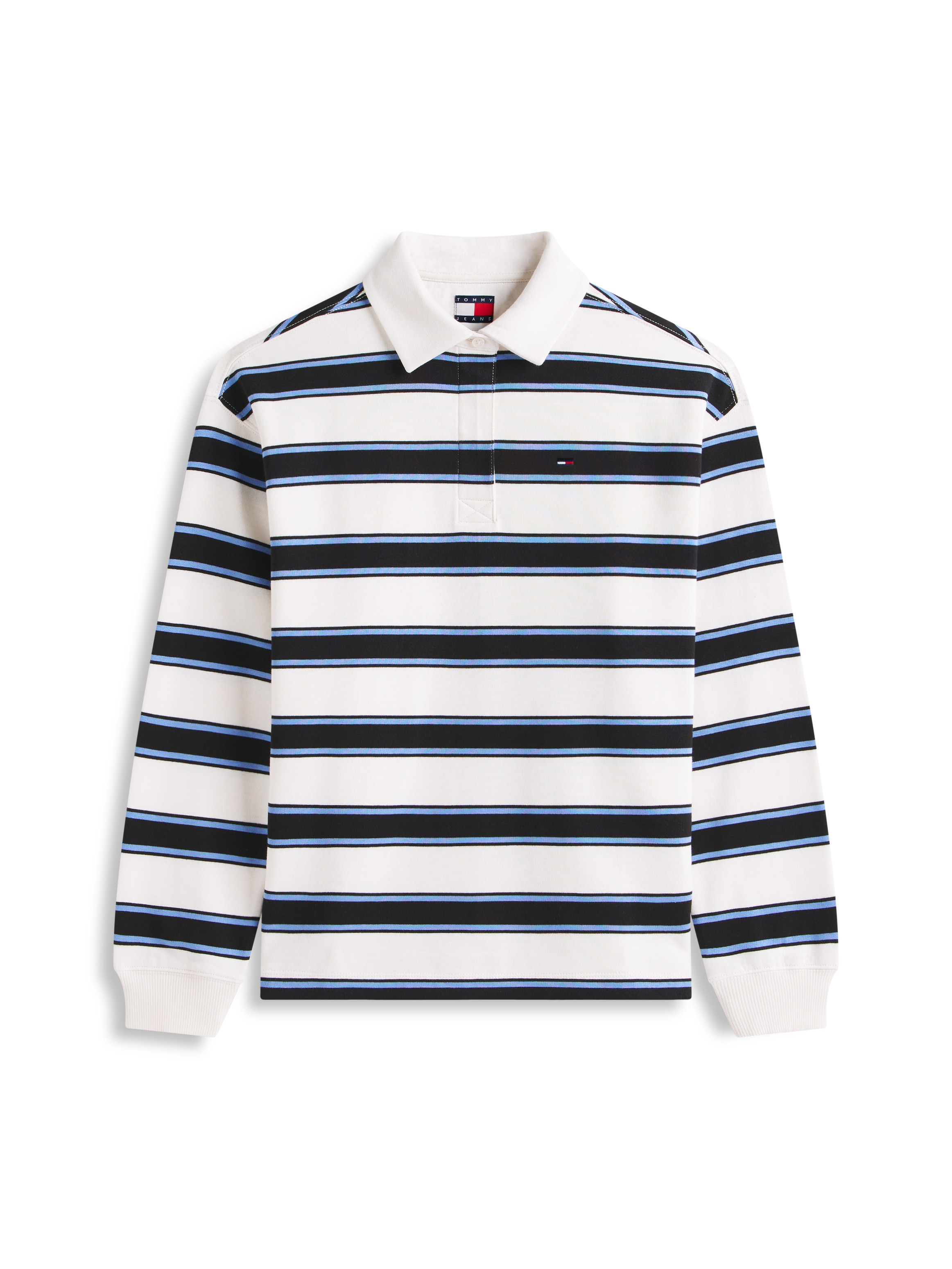 Tommy Jeans Sweatshirt »TJW RLX S-FLAG STRIPE RUGBY EXT«
