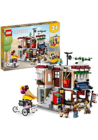 LEGO® Konstruktionsspielsteine »Nudelladen (31131), LEGO® Creator 3in1«, (569 St.),... kaufen