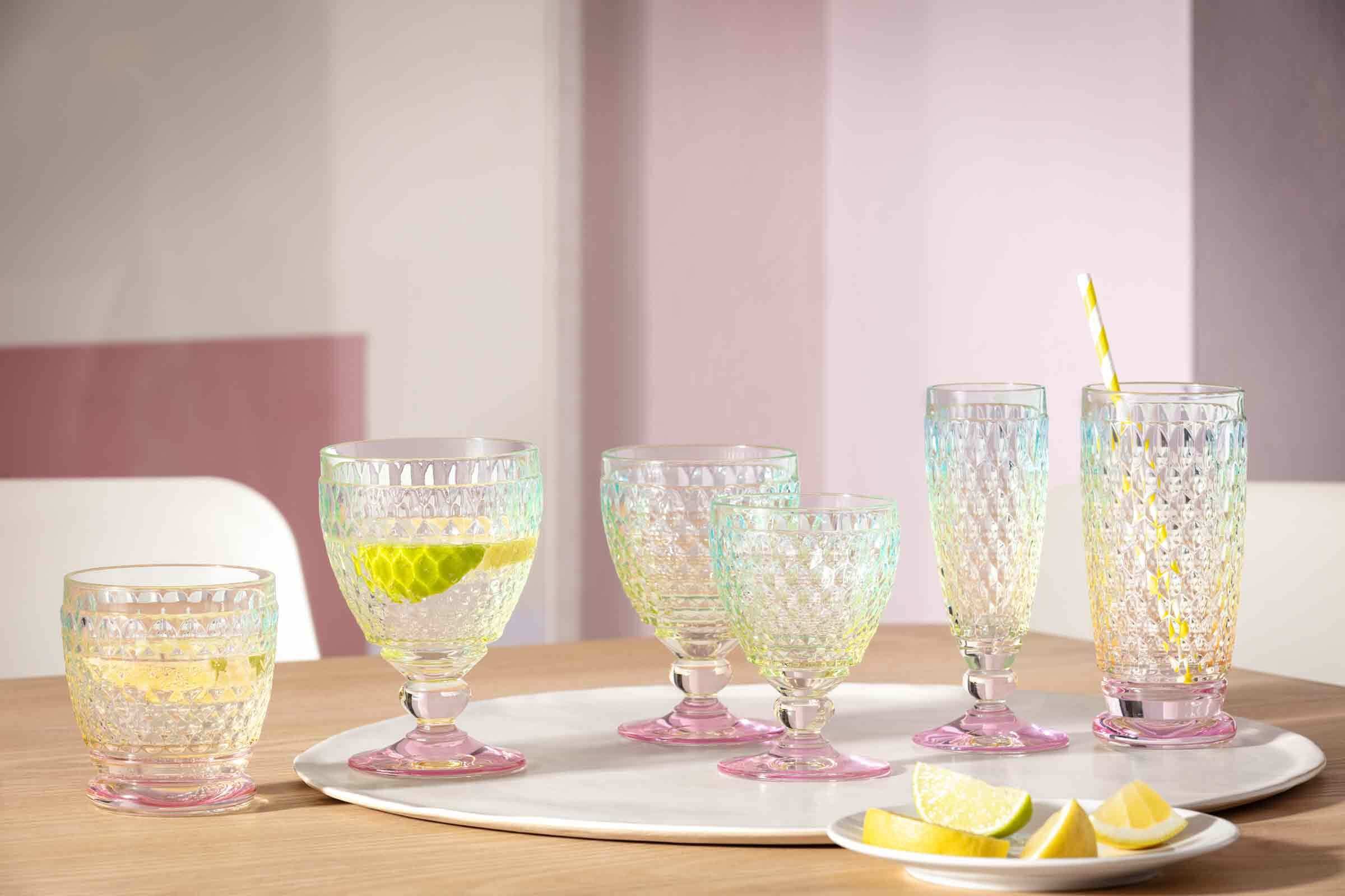 Villeroy & Boch Rotweinglas »Rotweingläser Boston Pearl 200 ml 4er Set bunt«