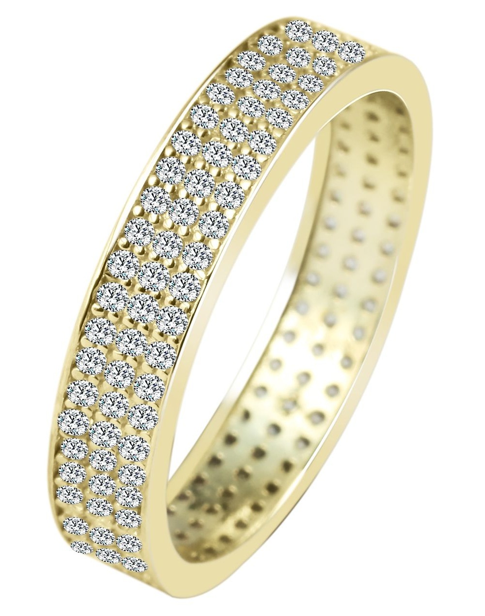Adelia´s Fingerring »Adelia's Damen Ring aus 333 Gold mit Zirkonia«