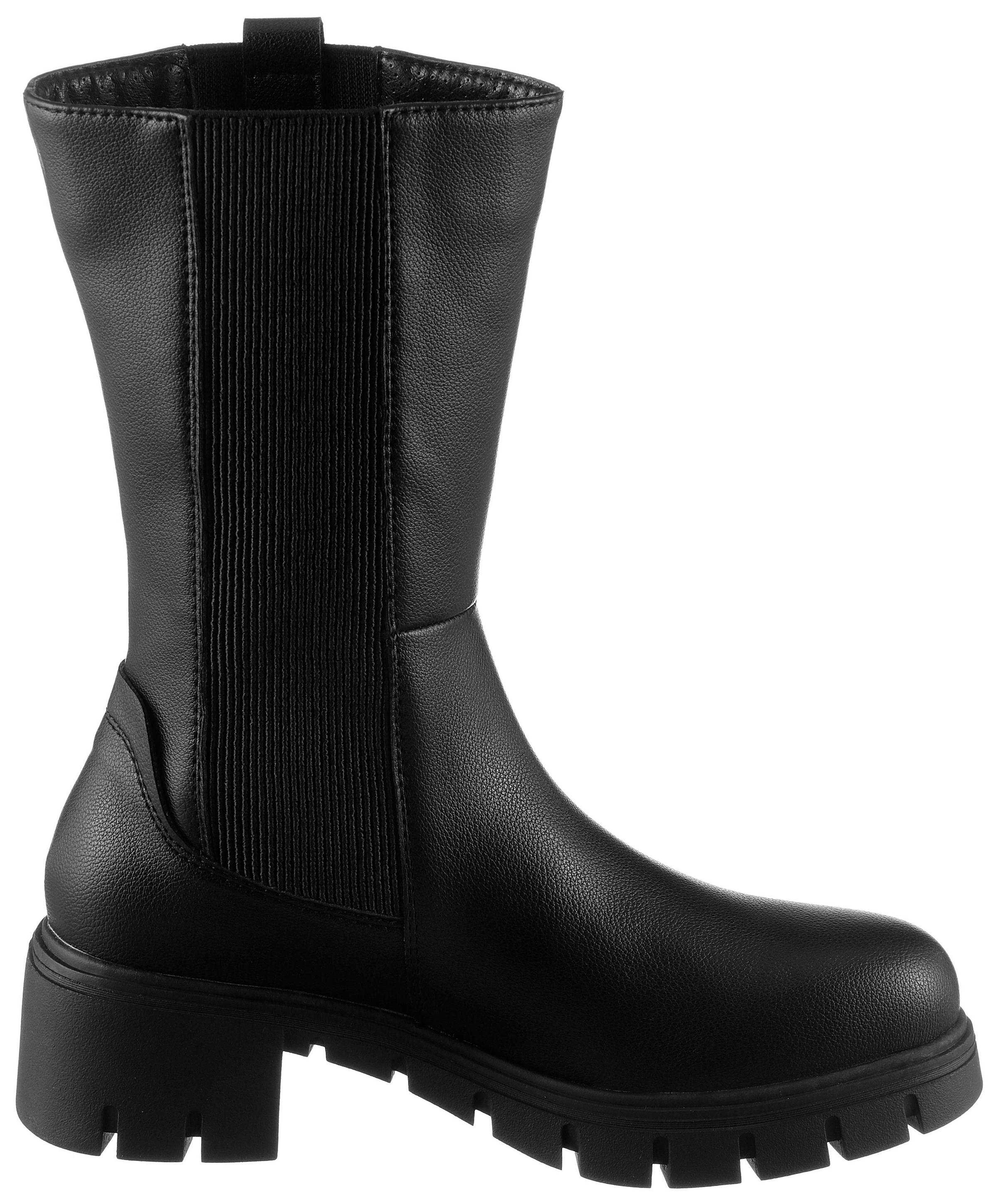 BAGATT Stiefel, mit breitem Stretcheinsatz