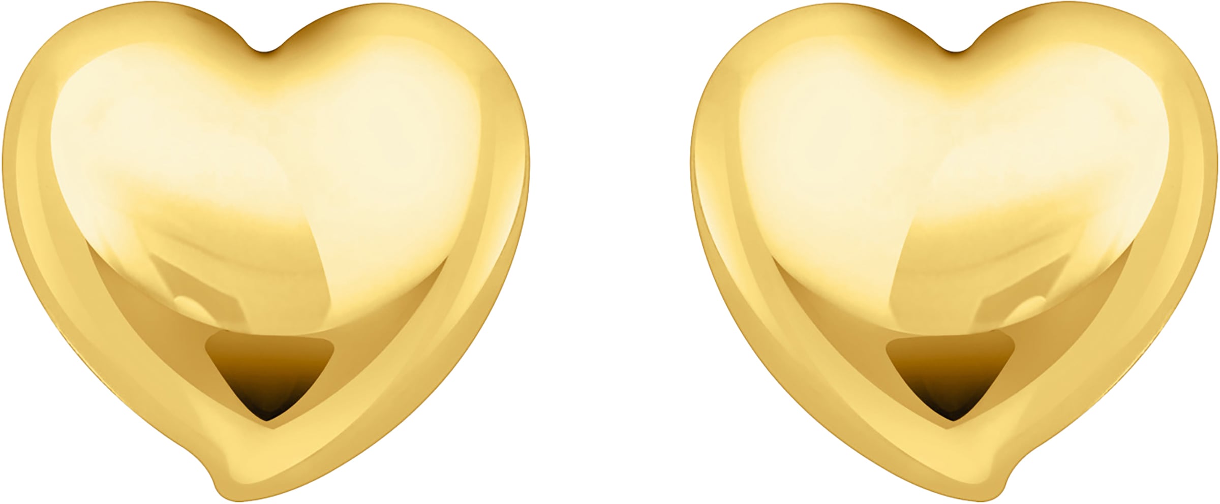 THOMAS SABO Paar Ohrstecker »in Herzform, Bold Elegance, H2302-001-21, H2302-413-39«