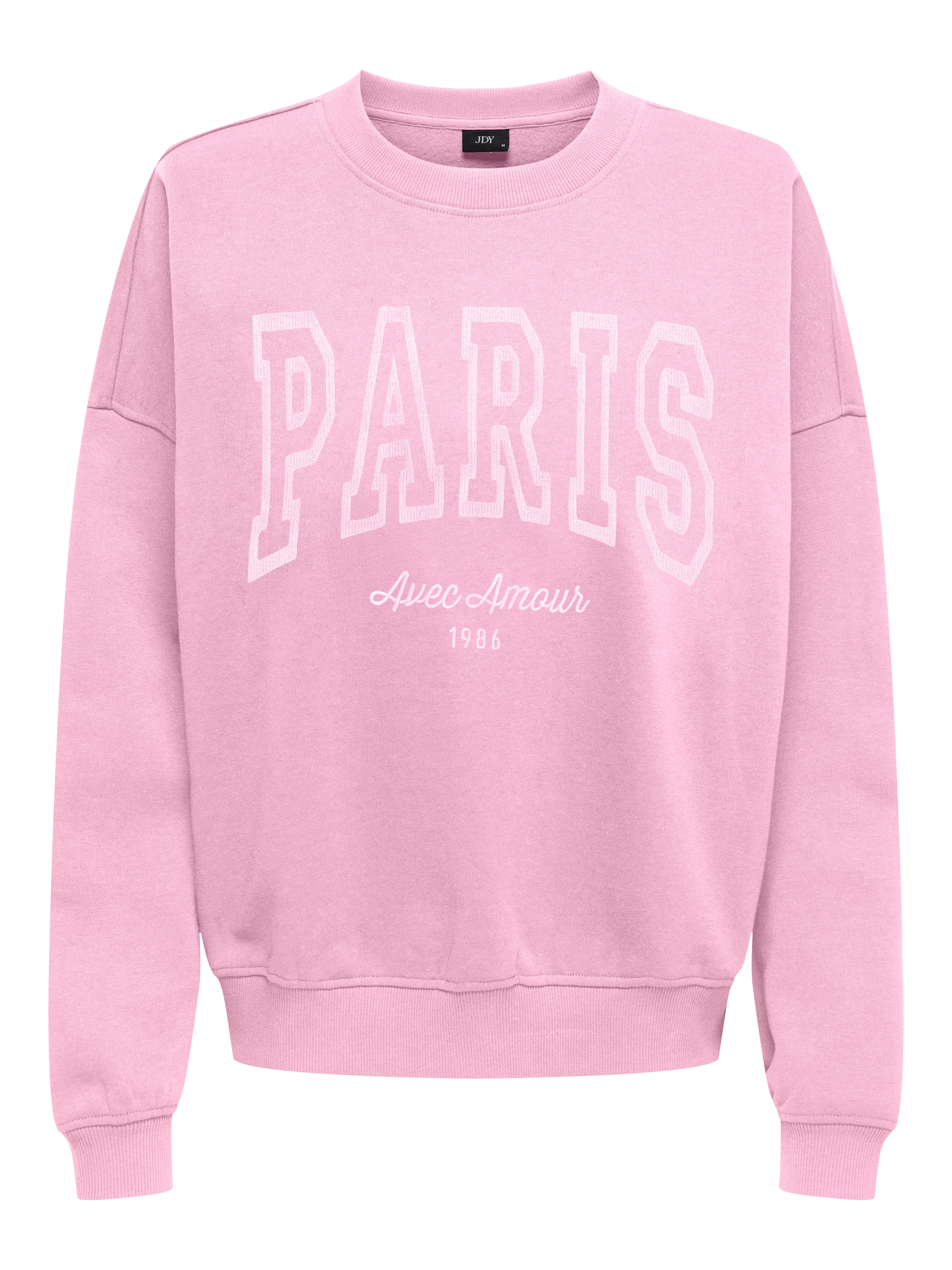 JDY Sweatshirt »JDYMESA L/S O-NECK EMB SWEAT JRS NOOS«