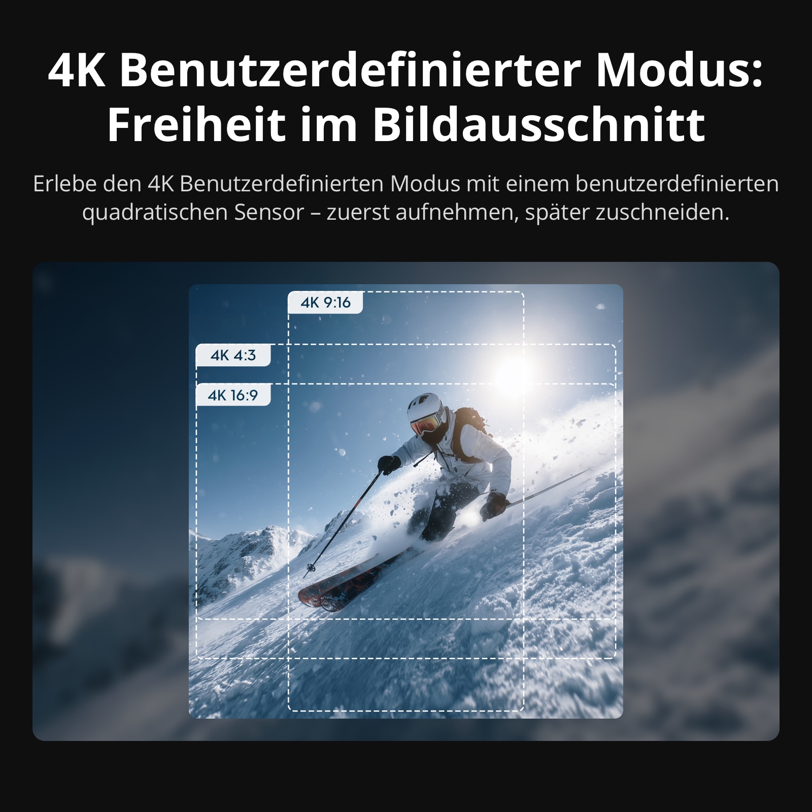 DJI Action Cam »Osmo Action 6 Adventure Combo« 8K Bluetooth