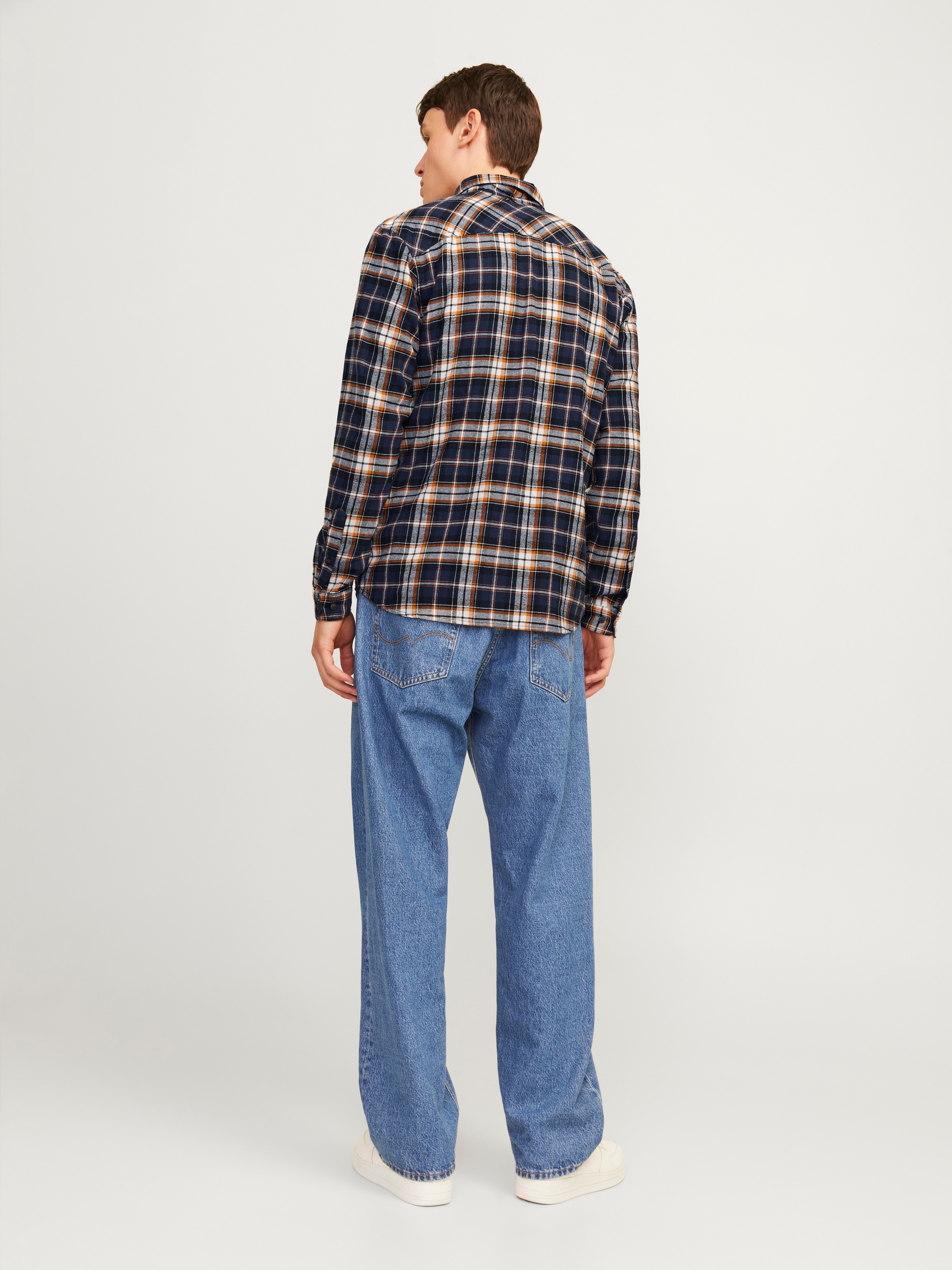 Jack & Jones Langarmhemd »JJJOSHUA FALL FLANNEL SHIRT LS«