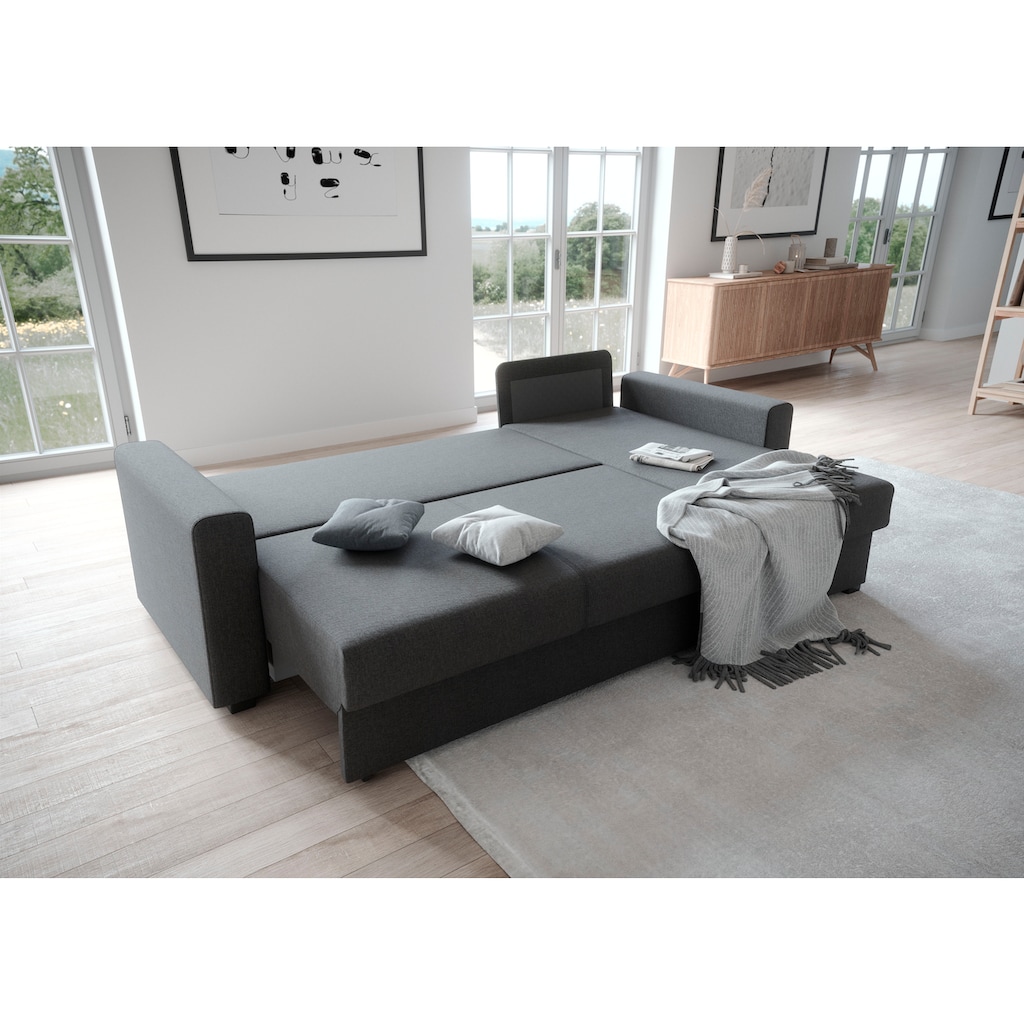 ATLANTIC home collection Ecksofa »Dublin L-Form«