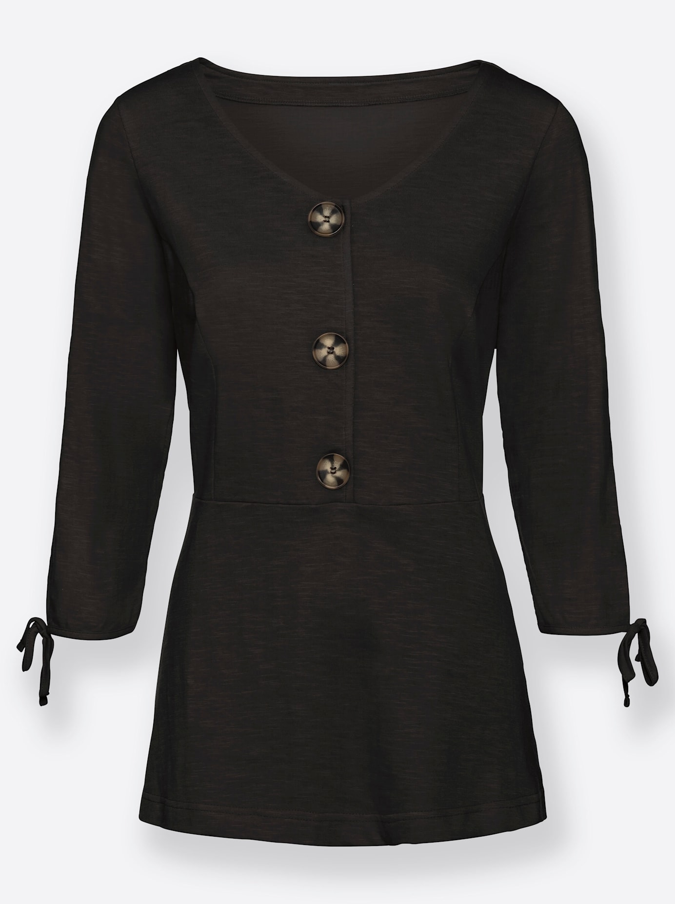 Inspirationen 3/4-Arm-Shirt »Shirt«, (1 tlg.)
