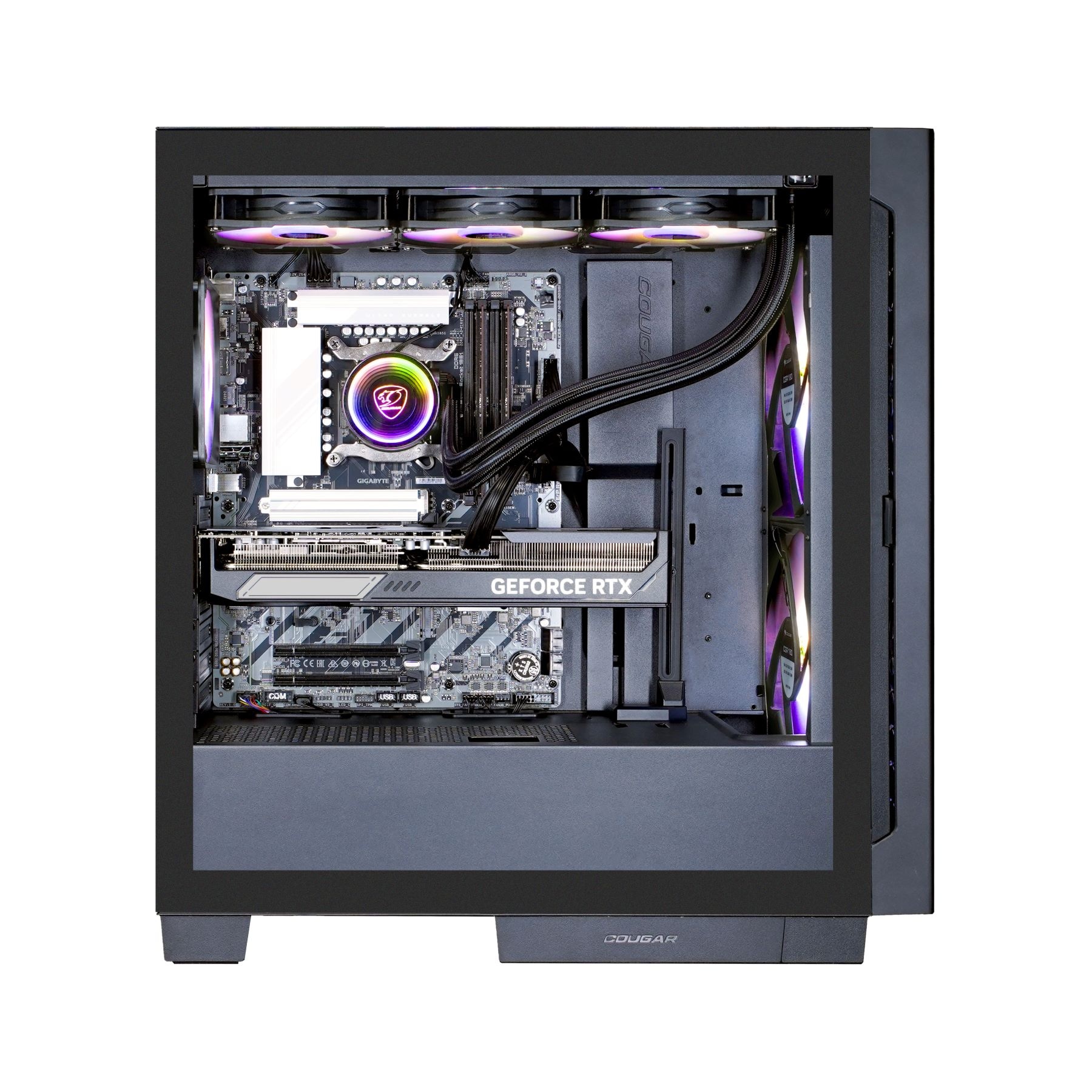 Cougar Gaming-PC »AIRFACE ECO BK 7547«, Windows 11, DDR5 RAM