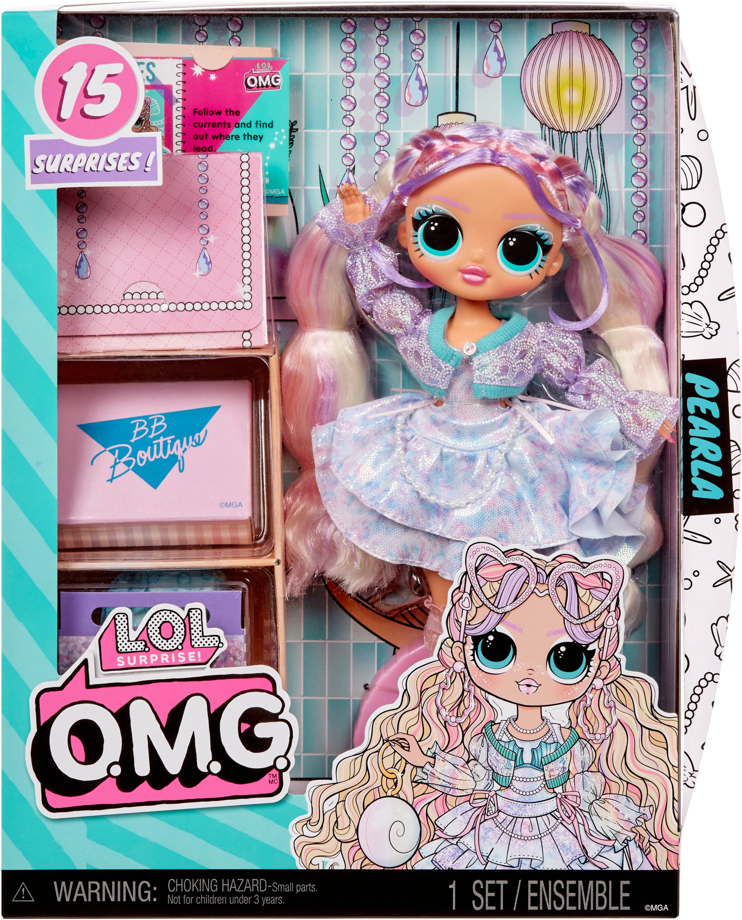 L.O.L. SURPRISE! Anziehpuppe »L.O.L. Surprise OMG Core - Pearl«