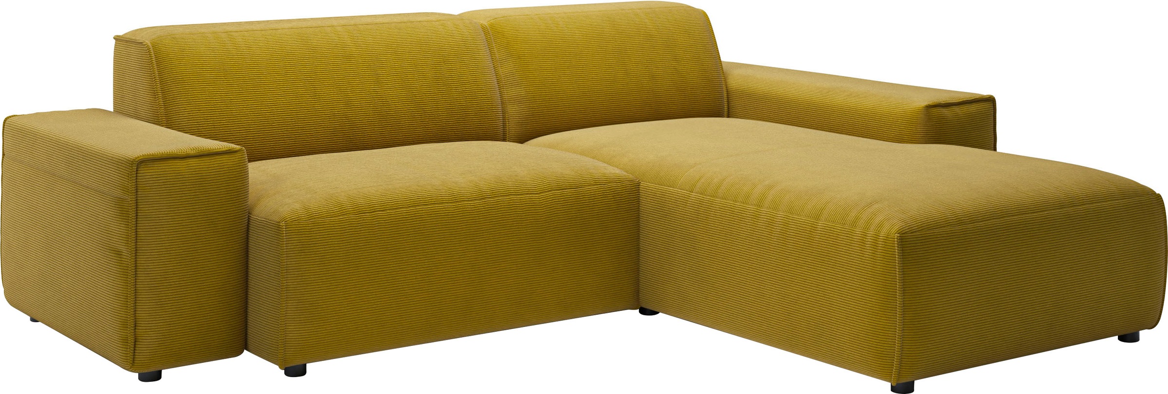 andas Ecksofa »Glimminge L-Form auch in Breitcord, Feincord + Easy care-Bezug,«, Breite 234, Zierkissen