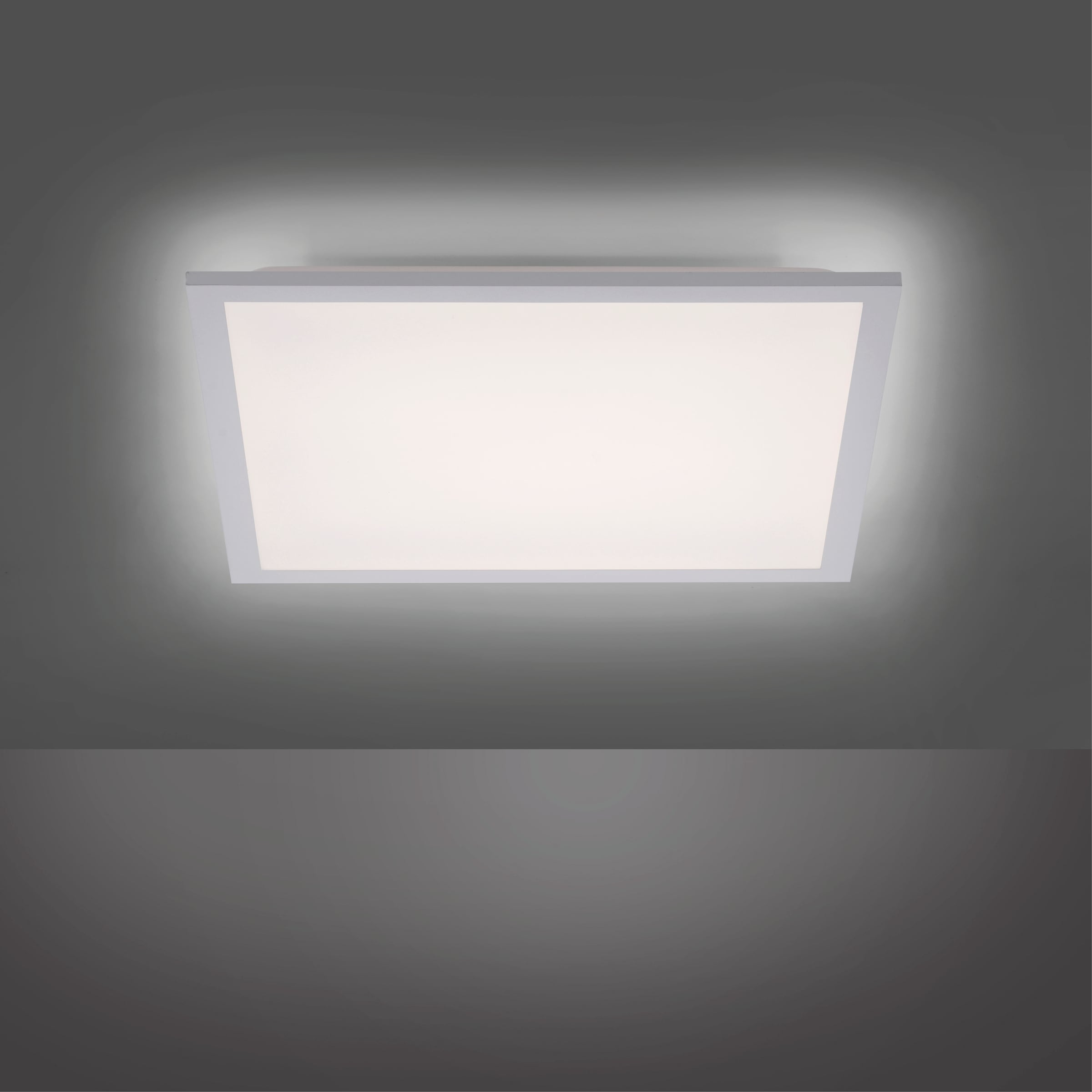JUST LIGHT LED Deckenleuchte »FLAT« LED-Board 1 Stk. Warmweiß Serienschalter