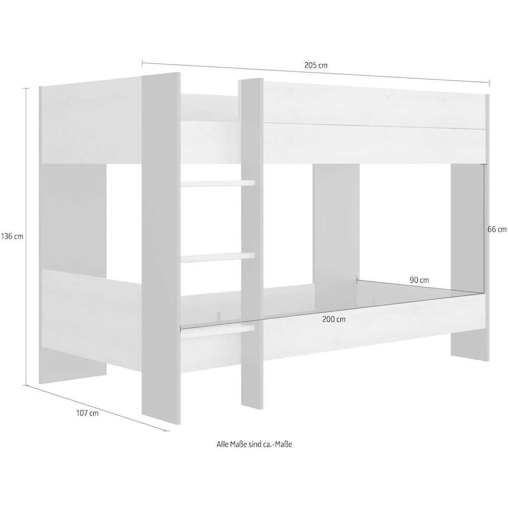 Gami Etagenbett »Duplex«