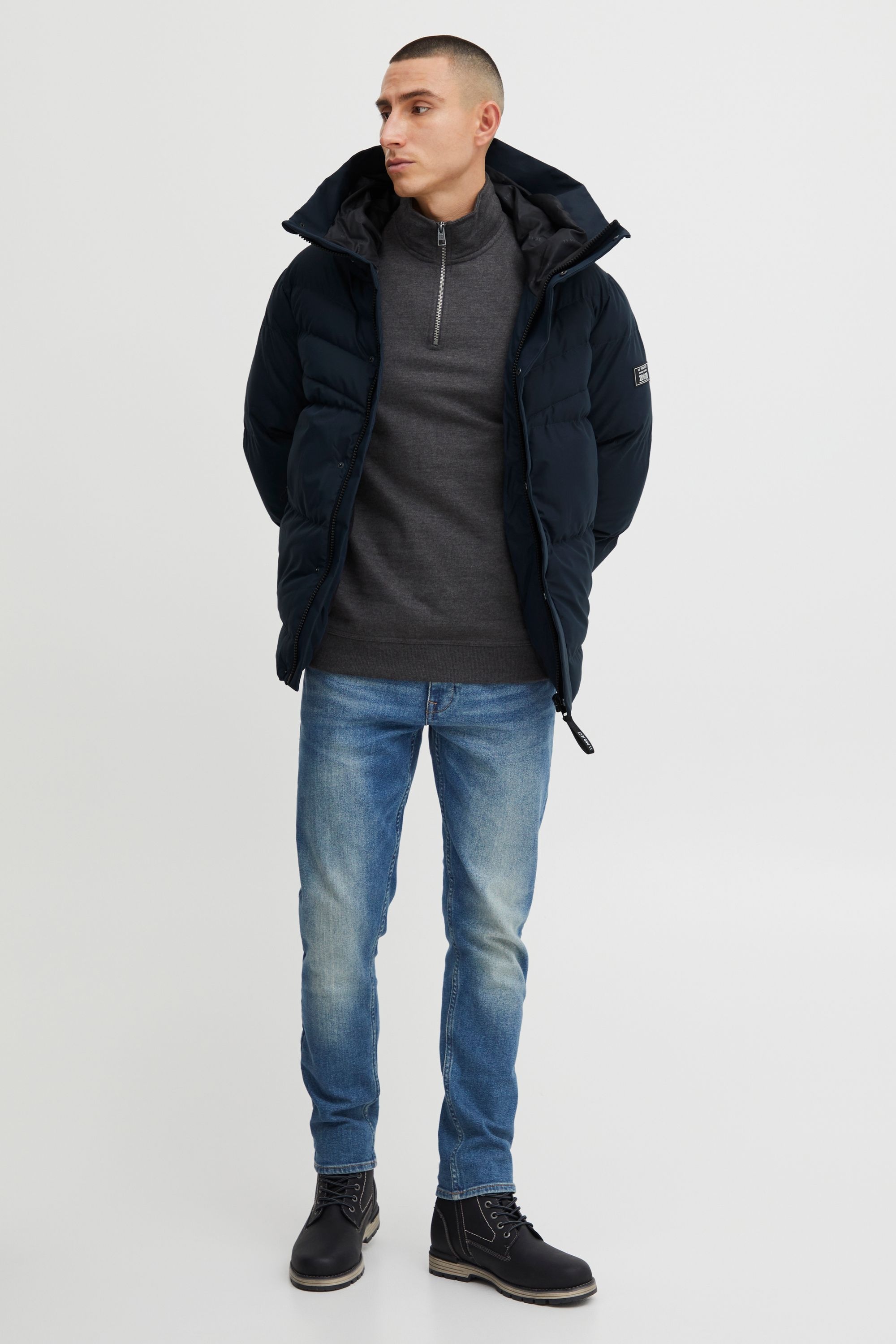 11 Project Steppjacke »Steppjacke PRDemir«, mit Kapuze