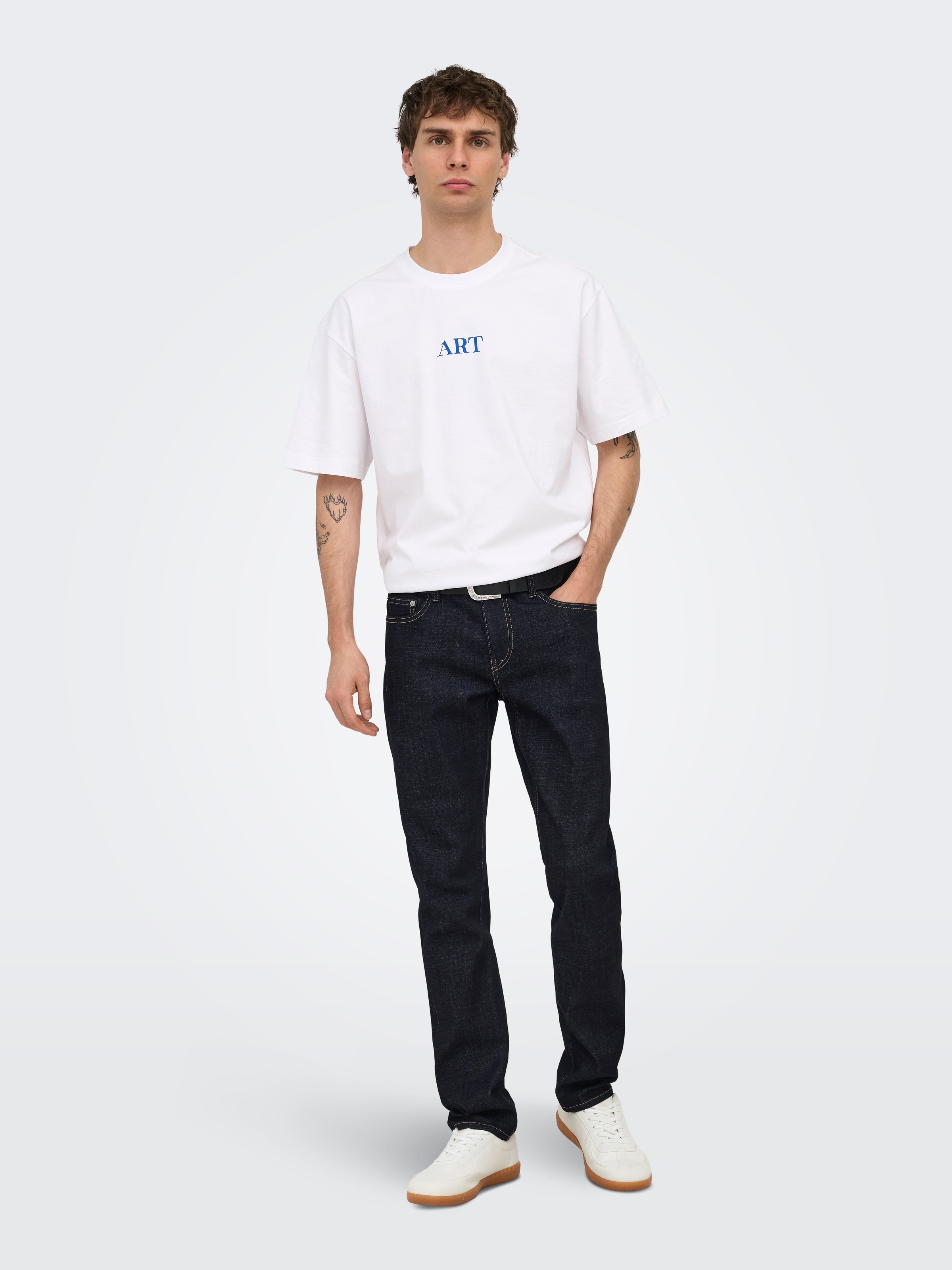 ONLY & SONS »ONSLOOM SLIM PIM DNM CIFF« Baumwollmischung, slim fit