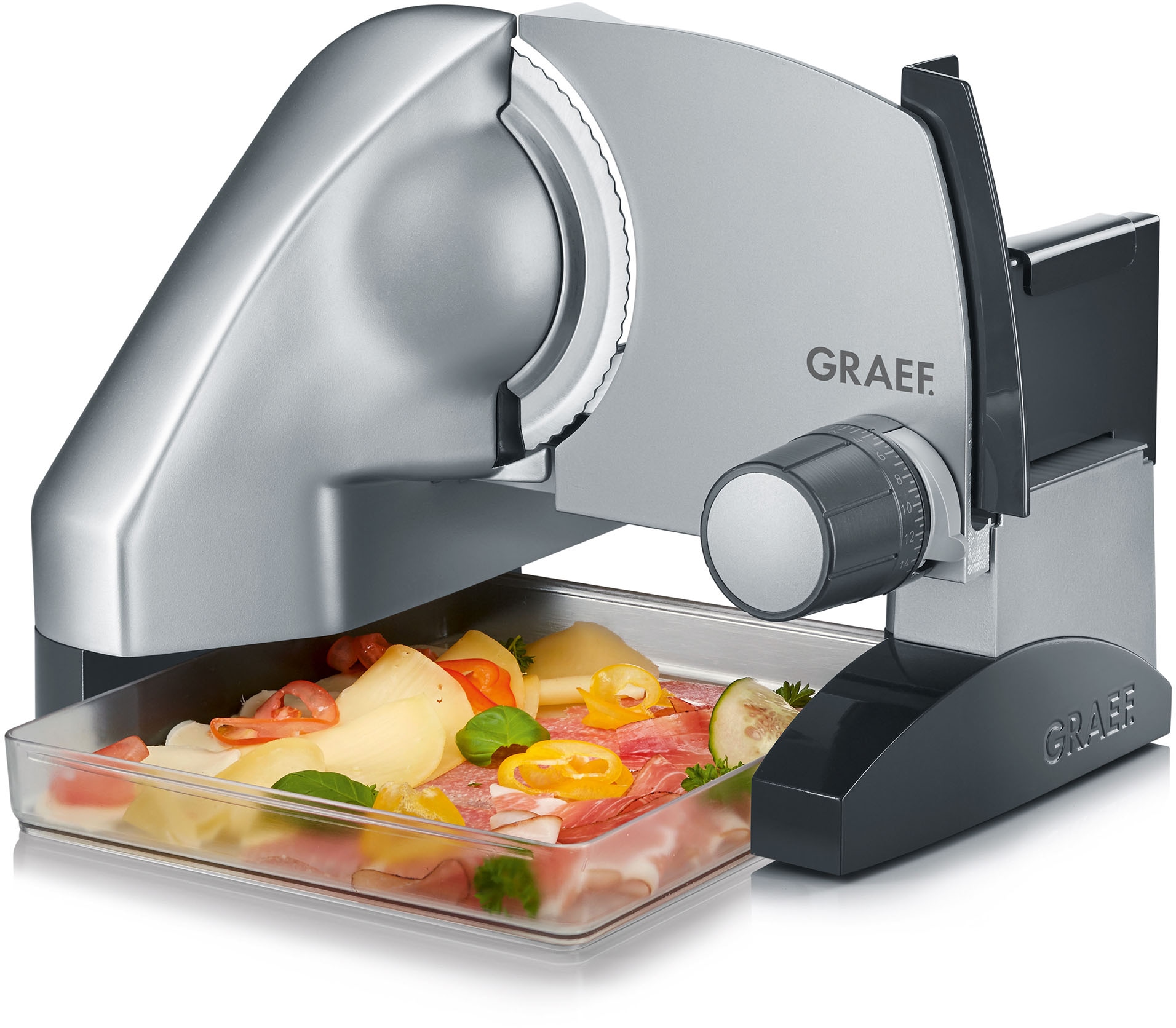 Graef Allesschneider »SlicedKitchen SKS 50000« 170 W inkl. Aufbewahrungsbox & MiniSlice-Aufsatz