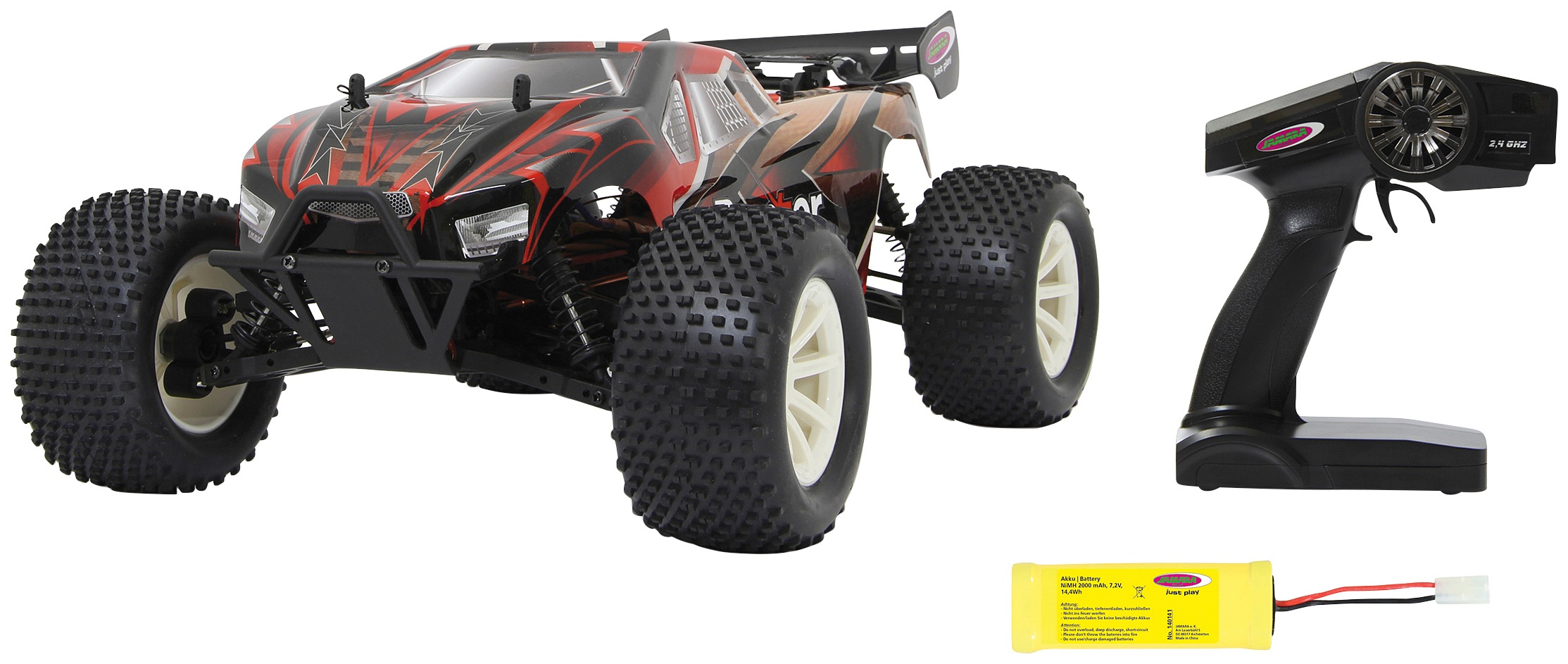 Jamara RC-Monstertruck »Brecter Truggy 4WD«, 1:10, 2,4 GHz