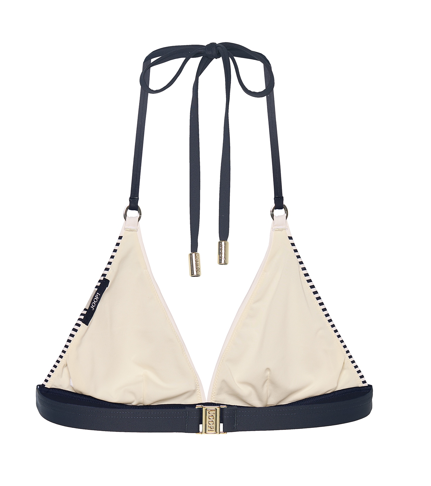 JOOP! Triangel-Bikini-Top »Stripes«, Träger zum Binden, Streifen-Design