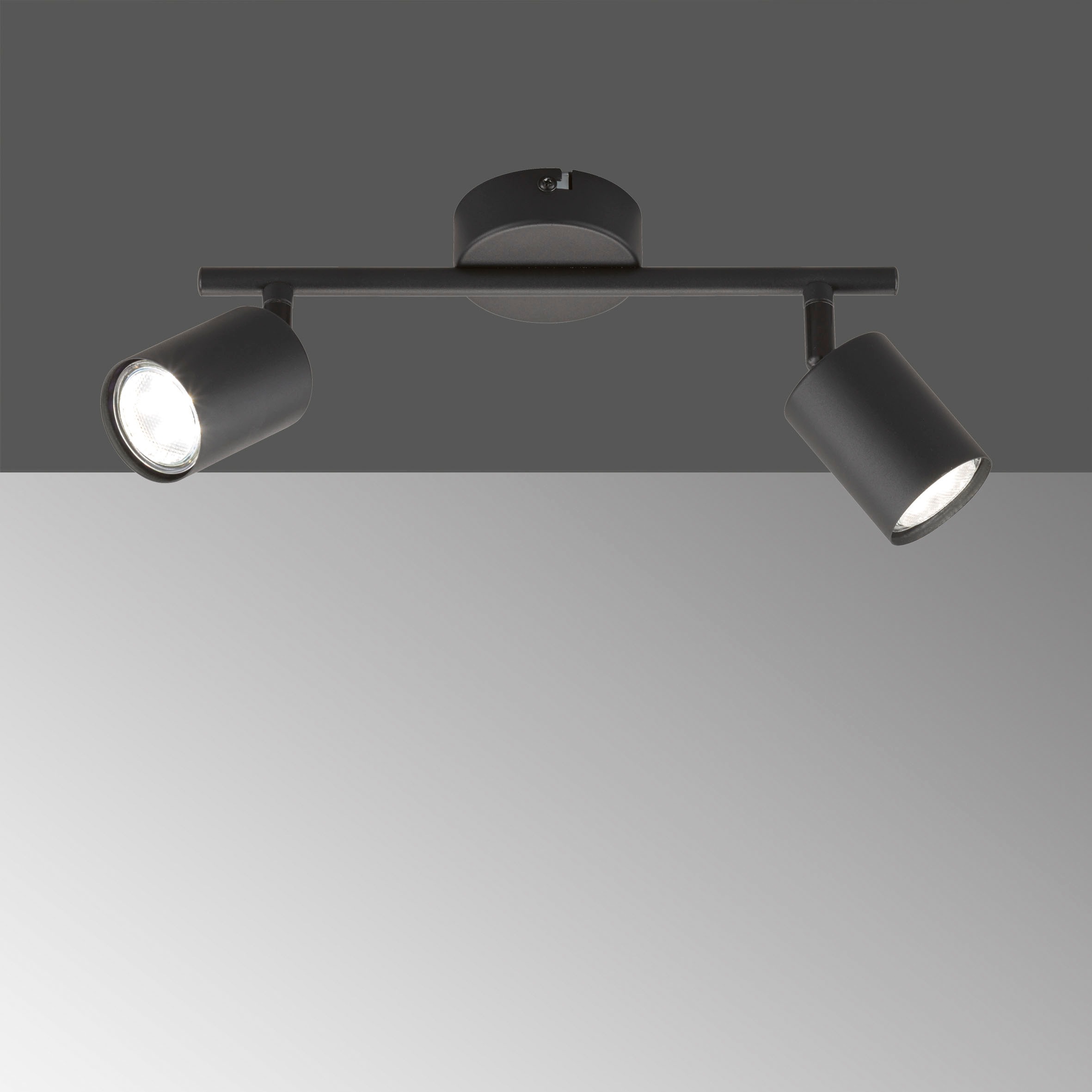 FISCHER & HONSEL Deckenspots »Vano«, 2 flammig, Leuchtmittel GU10 | LED wechselbar
